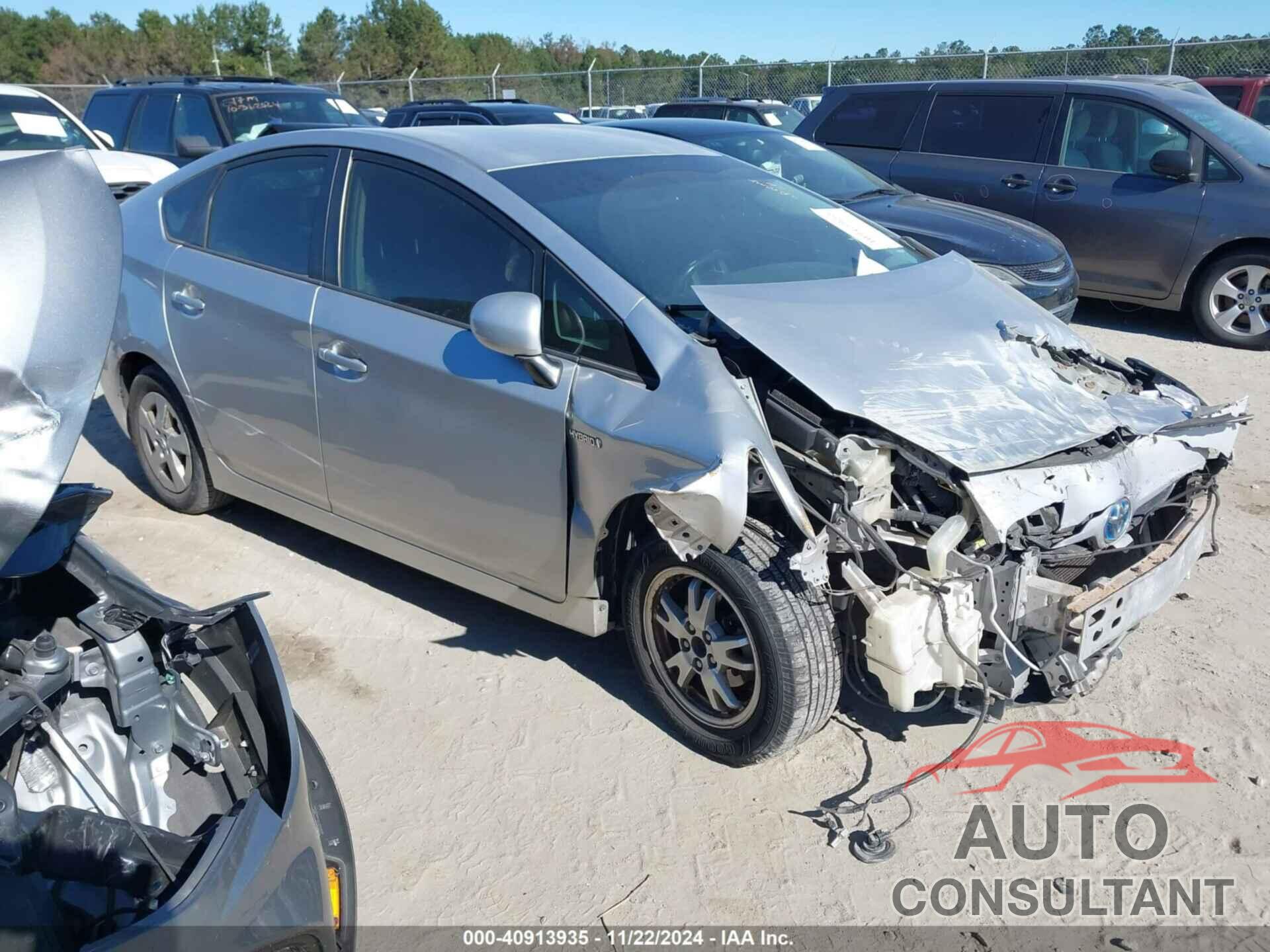 TOYOTA PRIUS 2010 - JTDKN3DU1A0086509