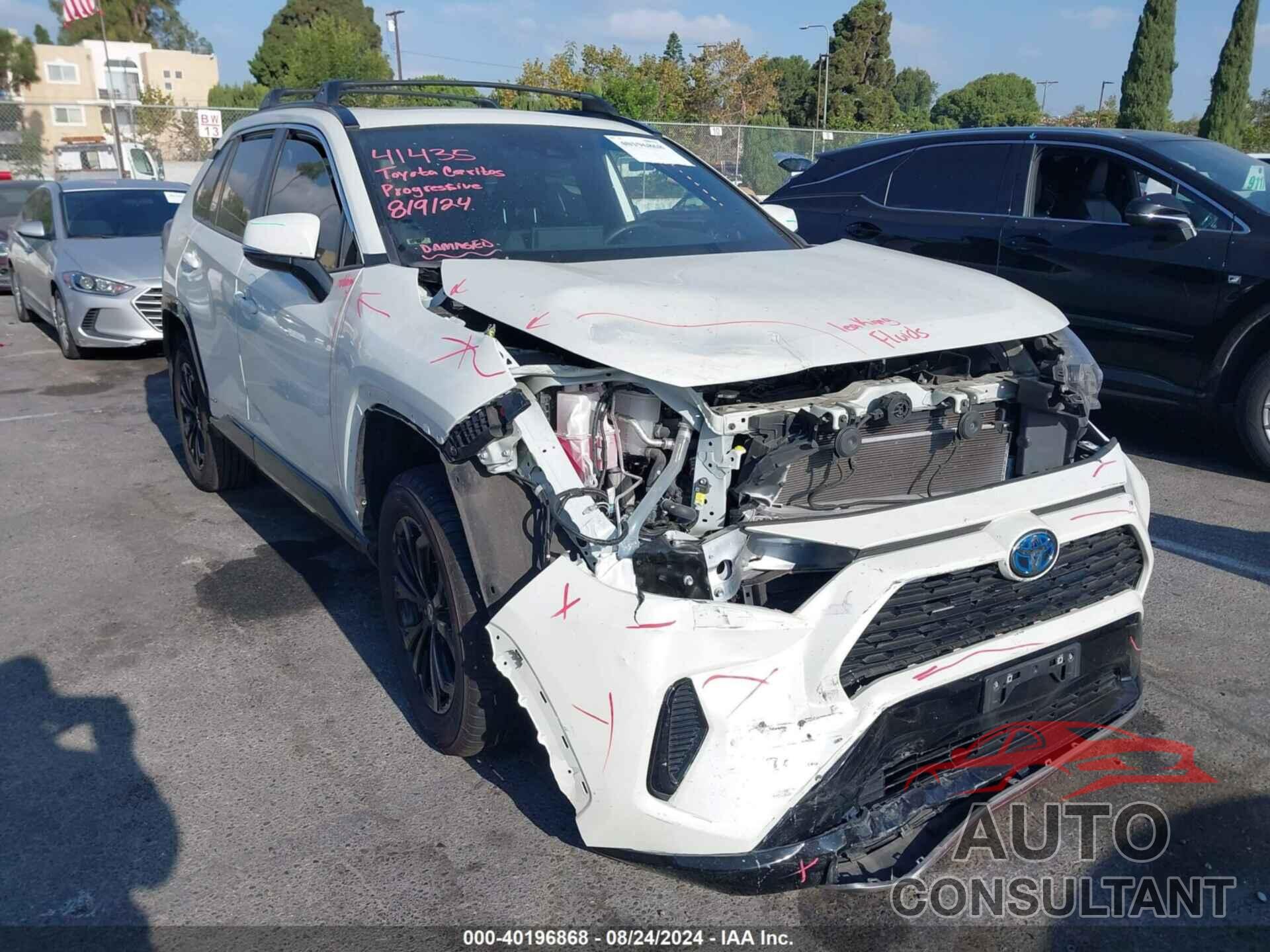 TOYOTA RAV4 HYBRID 2022 - 4T3T6RFV9NU074054