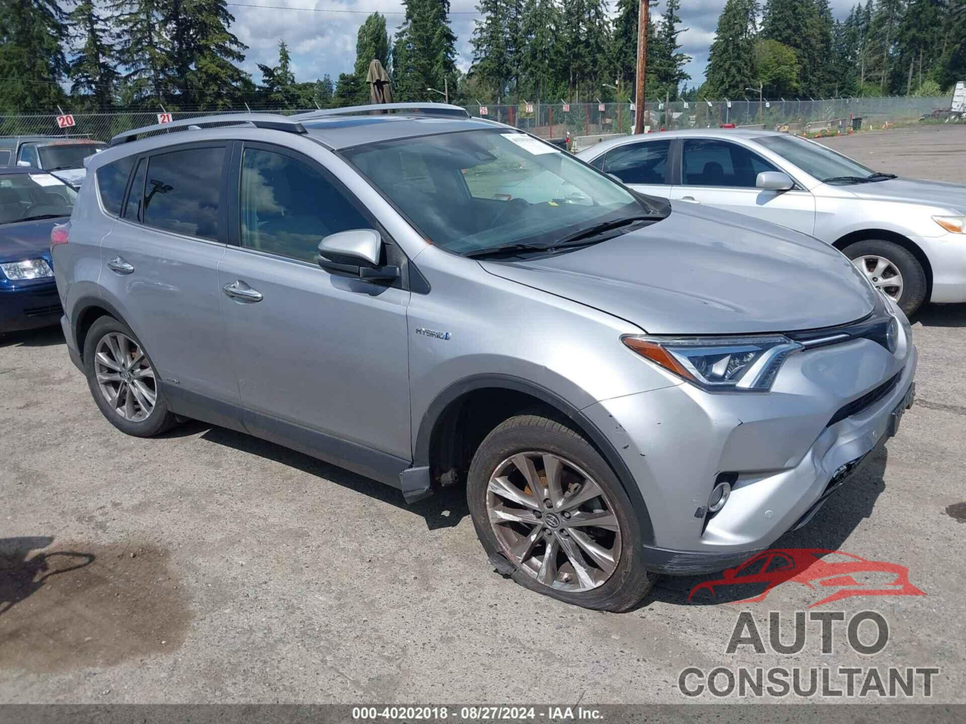 TOYOTA RAV4 HYBRID 2018 - JTMDJREV3JD240595