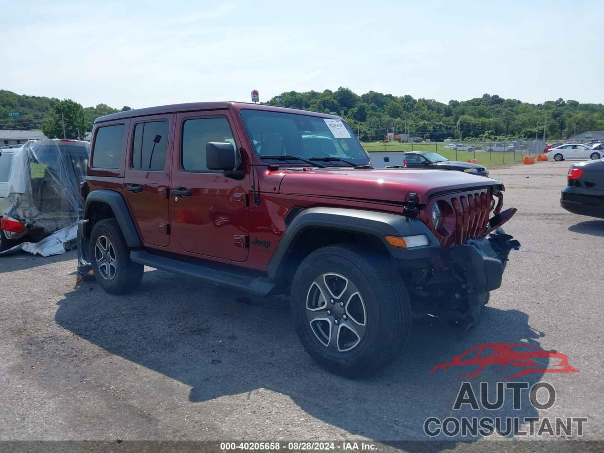 JEEP WRANGLER UNLIMITED 2022 - 1C4HJXDG2NW156562