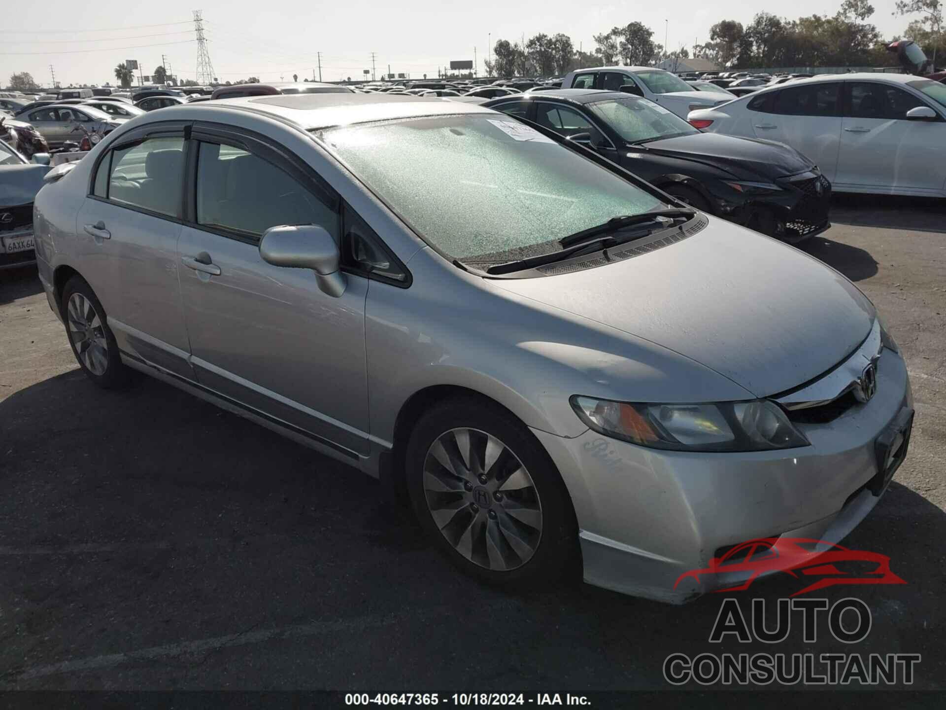 HONDA CIVIC 2010 - 2HGFA1F97AH555528