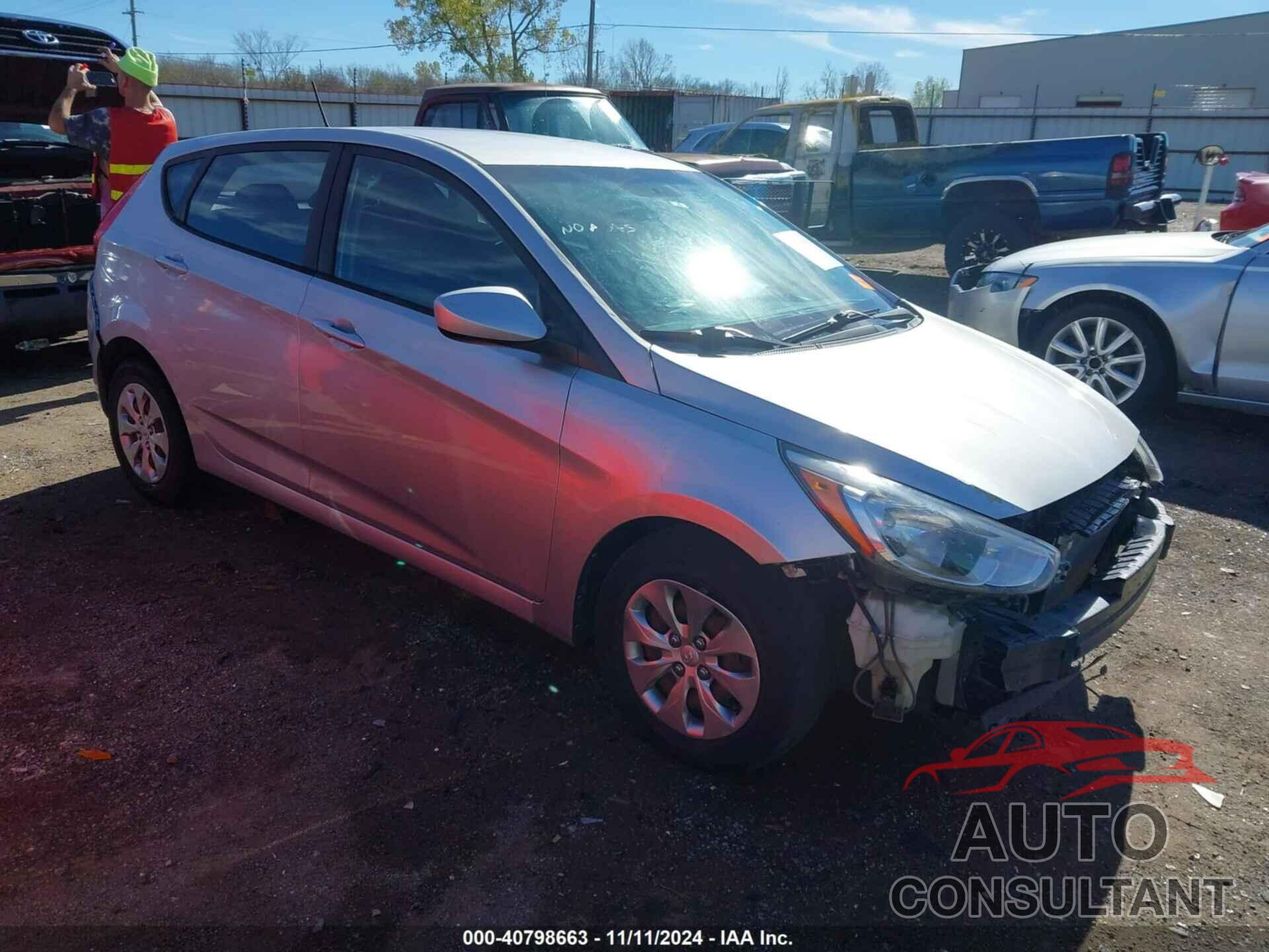 HYUNDAI ACCENT 2016 - KMHCT5AE8GU290322