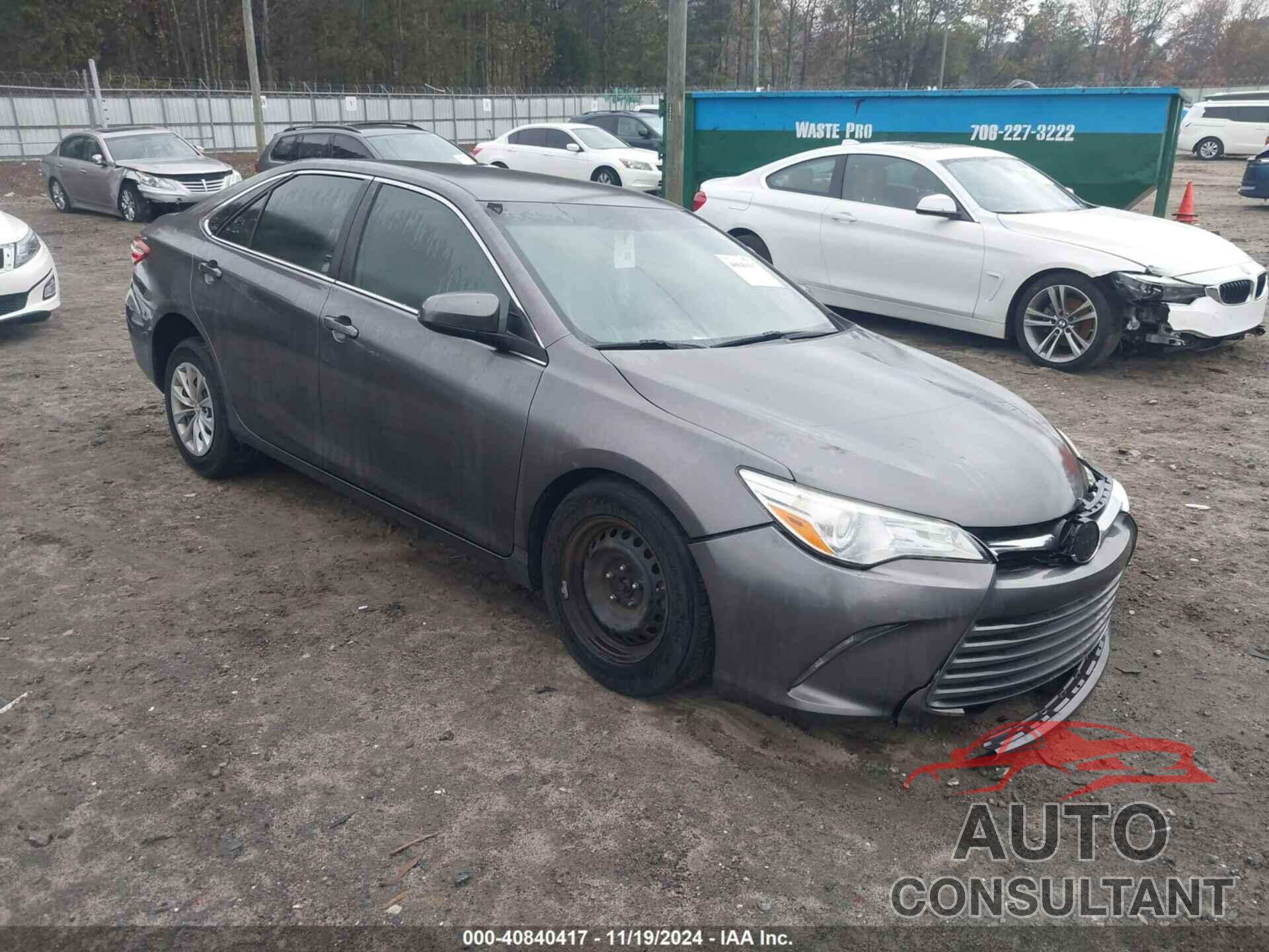 TOYOTA CAMRY 2017 - 4T1BF1FK6HU410257