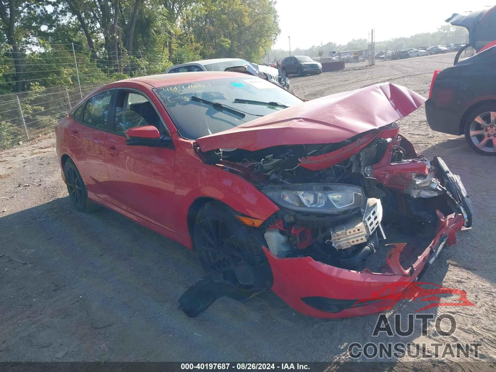 HONDA CIVIC 2018 - 2HGFC1F71JH644052