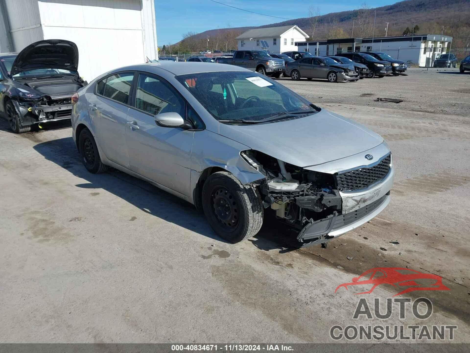 KIA FORTE 2017 - 3KPFK4A72HE096739