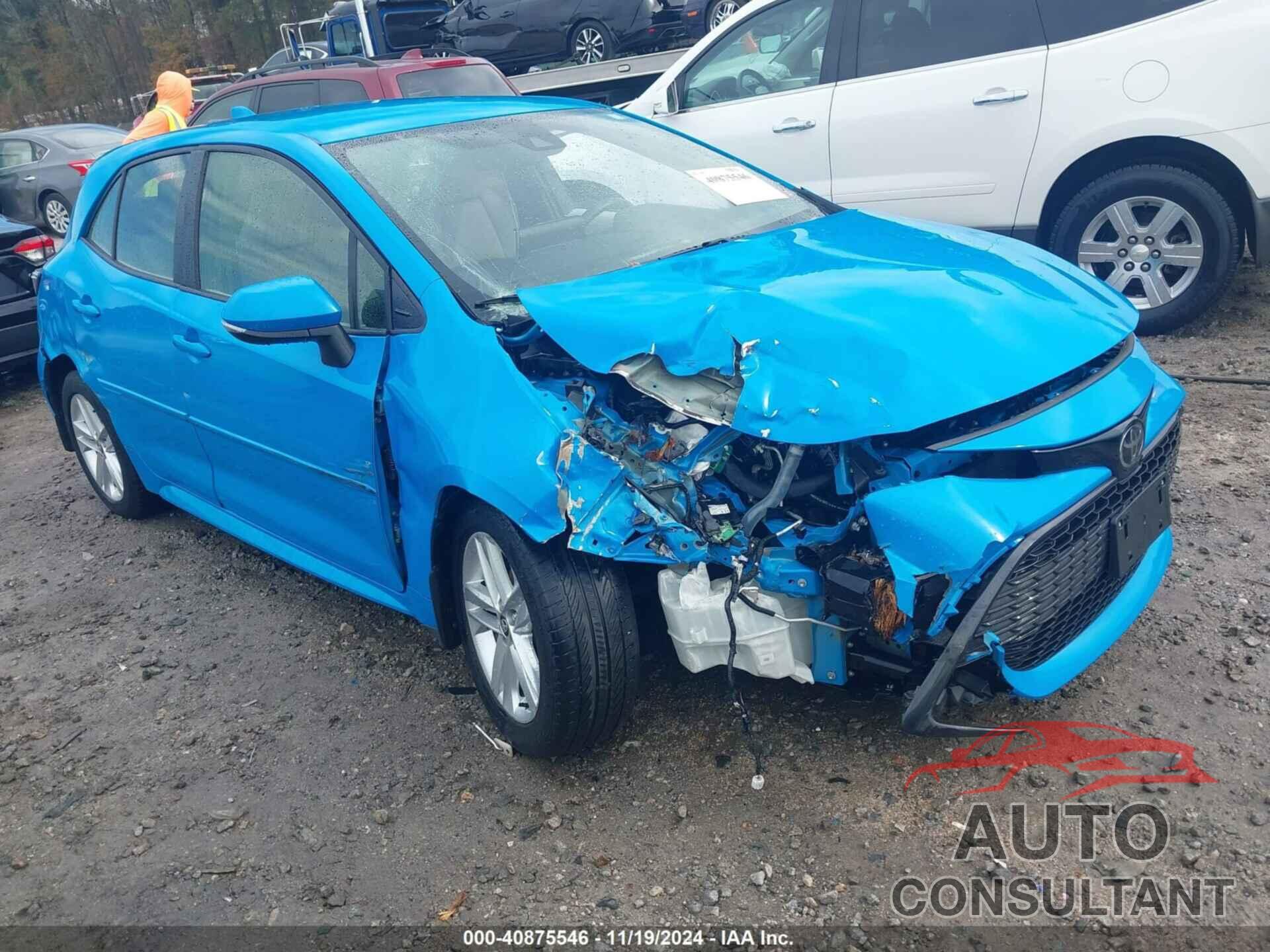TOYOTA COROLLA 2020 - JTND4RBE2L3096179