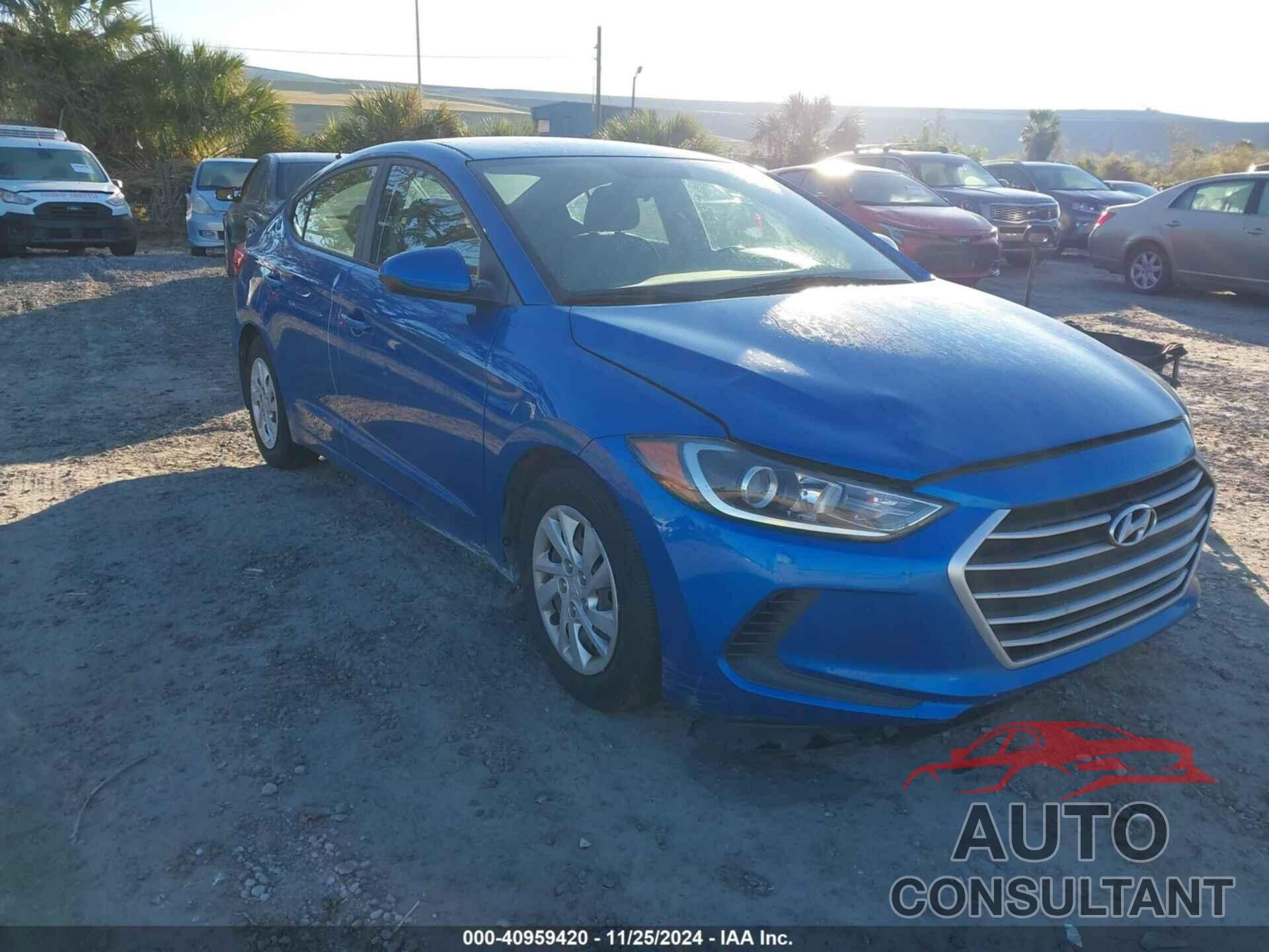HYUNDAI ELANTRA 2018 - 5NPD74LF0JH391692