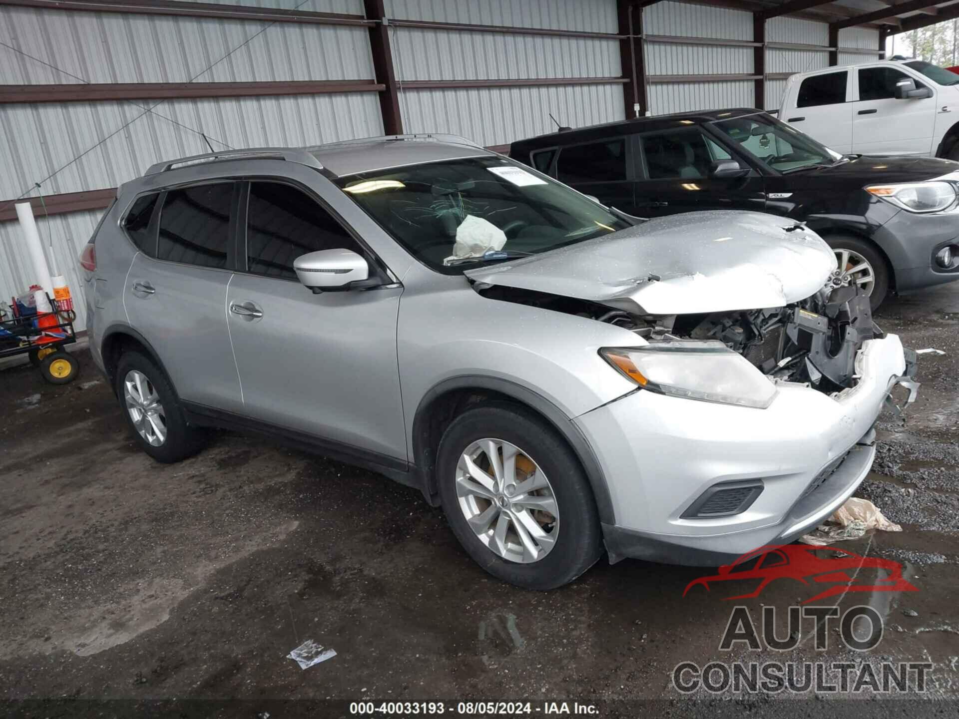 NISSAN ROGUE 2016 - KNMAT2MT3GP651877