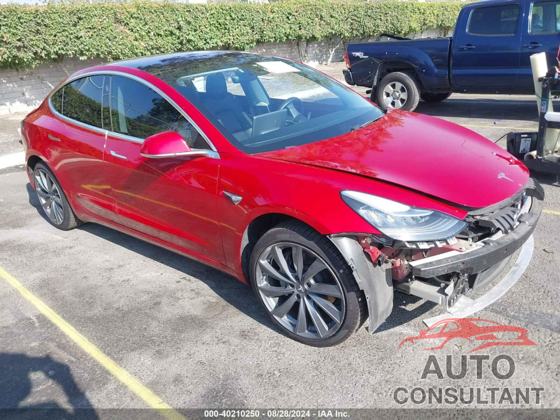 TESLA MODEL 3 2018 - 5YJ3E1EA1JF019312