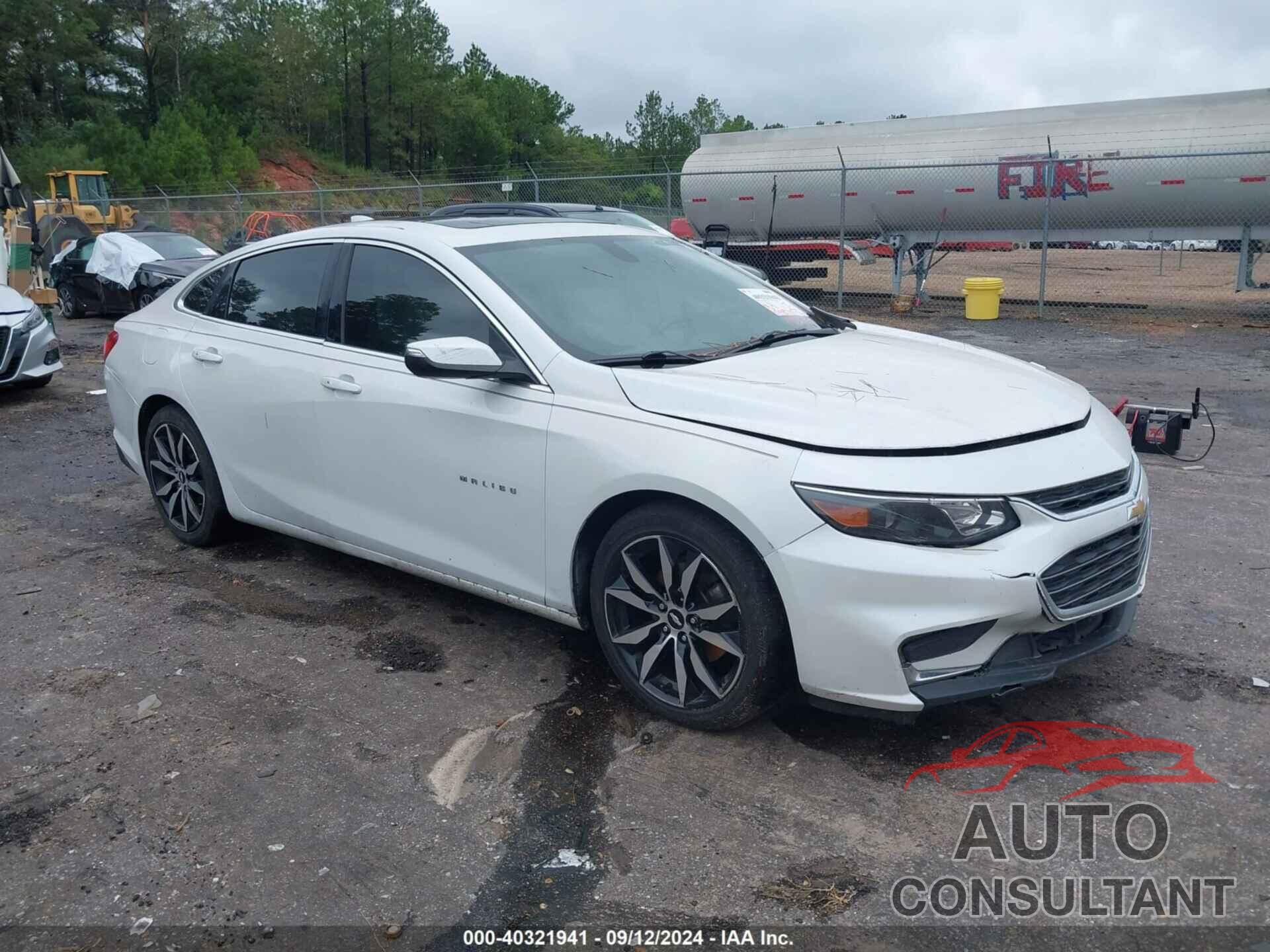 CHEVROLET MALIBU 2016 - 1G1ZE5ST8GF249160