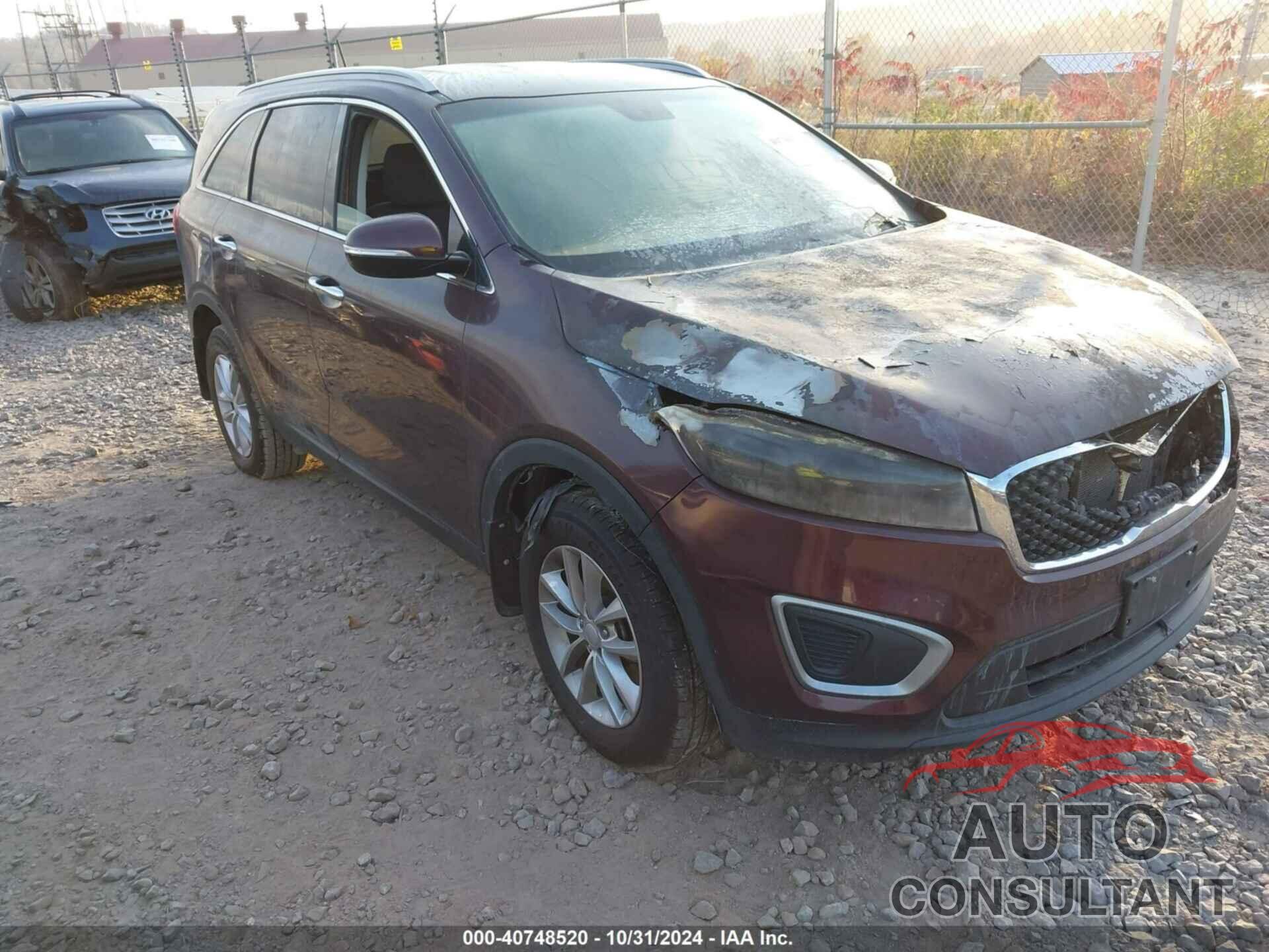 KIA SORENTO 2017 - 5XYPG4A34HG288041