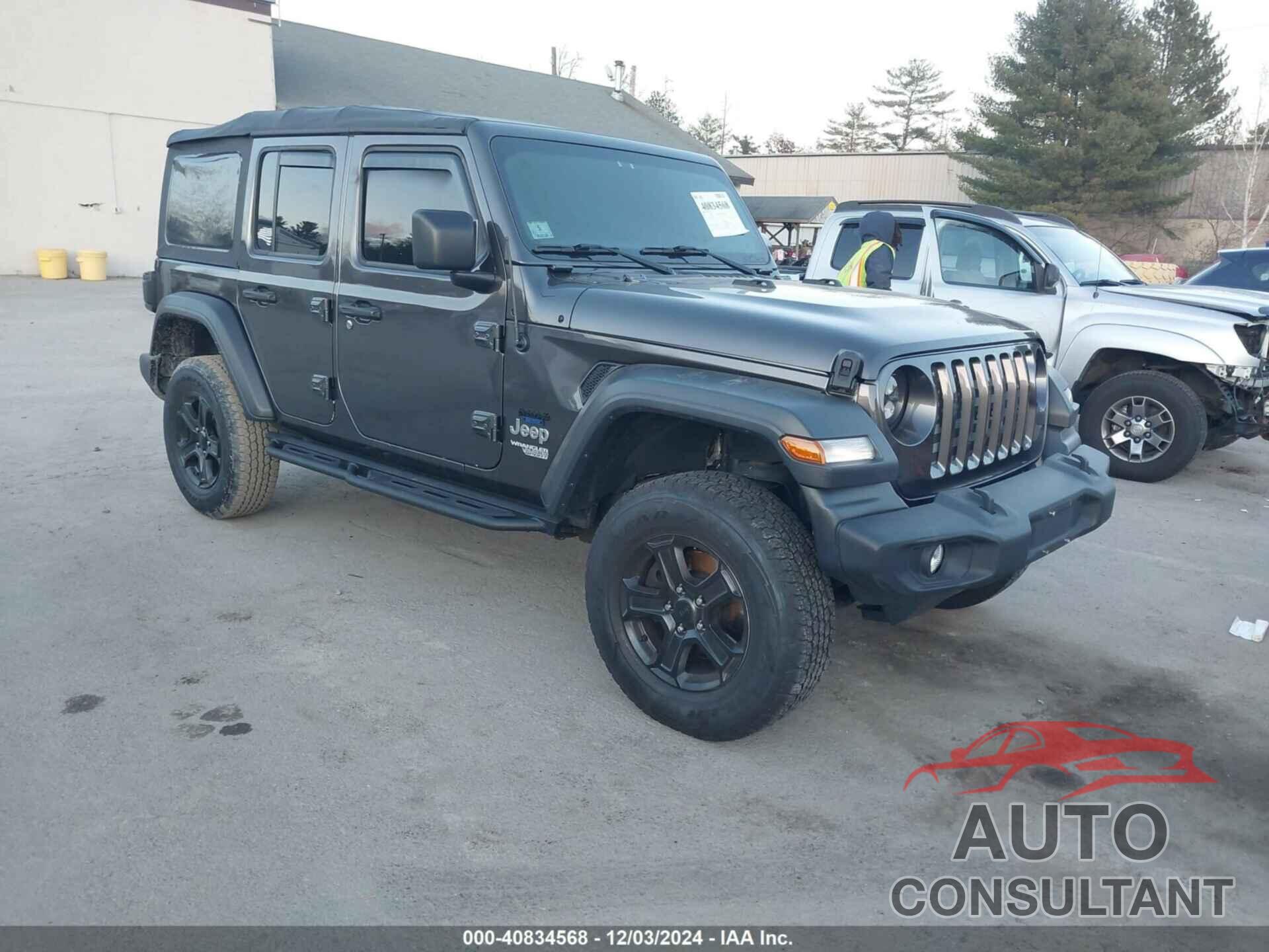 JEEP WRANGLER UNLIMITED 2018 - 1C4HJXDGXJW159557