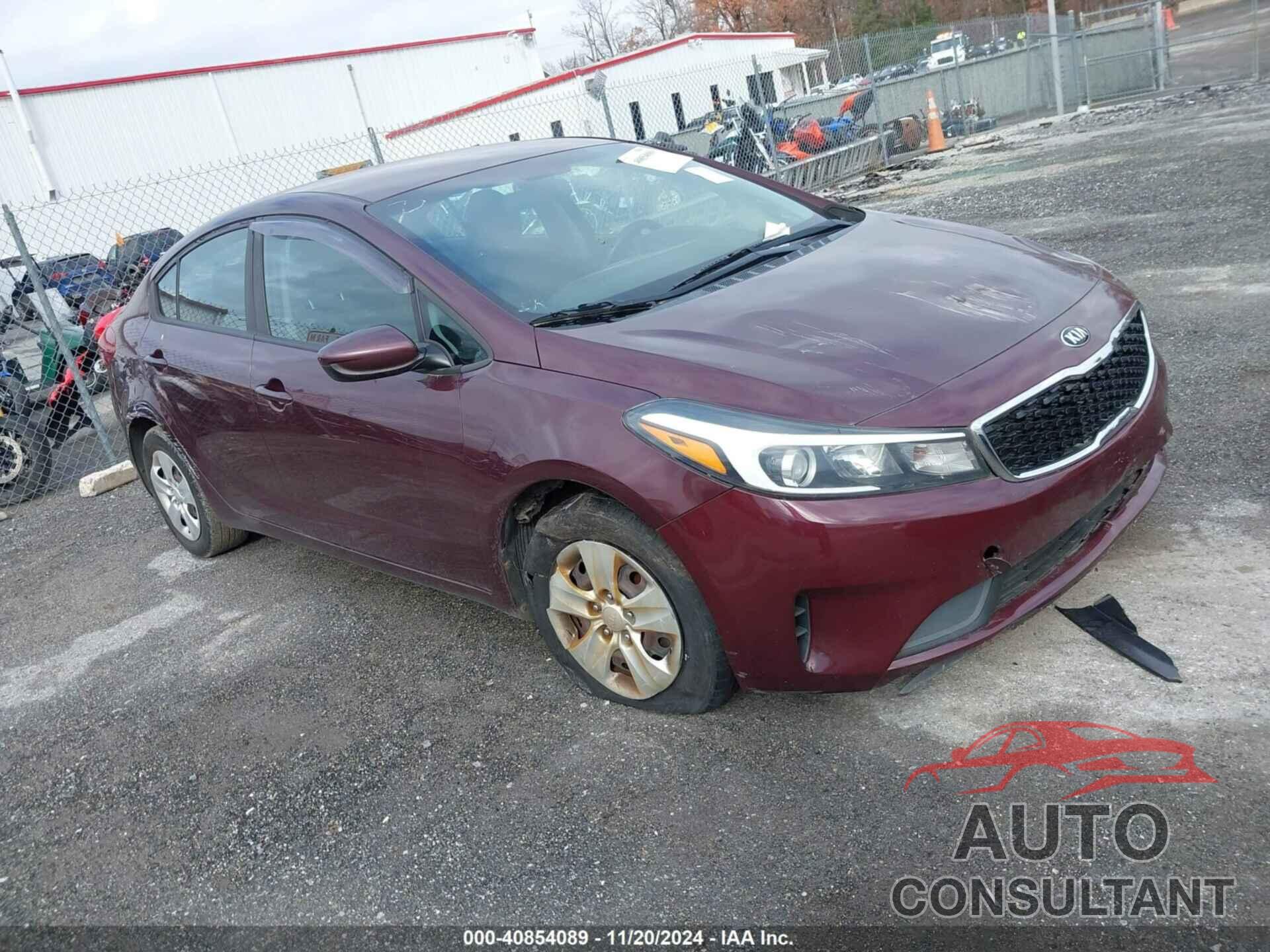 KIA FORTE 2017 - 3KPFK4A76HE138930