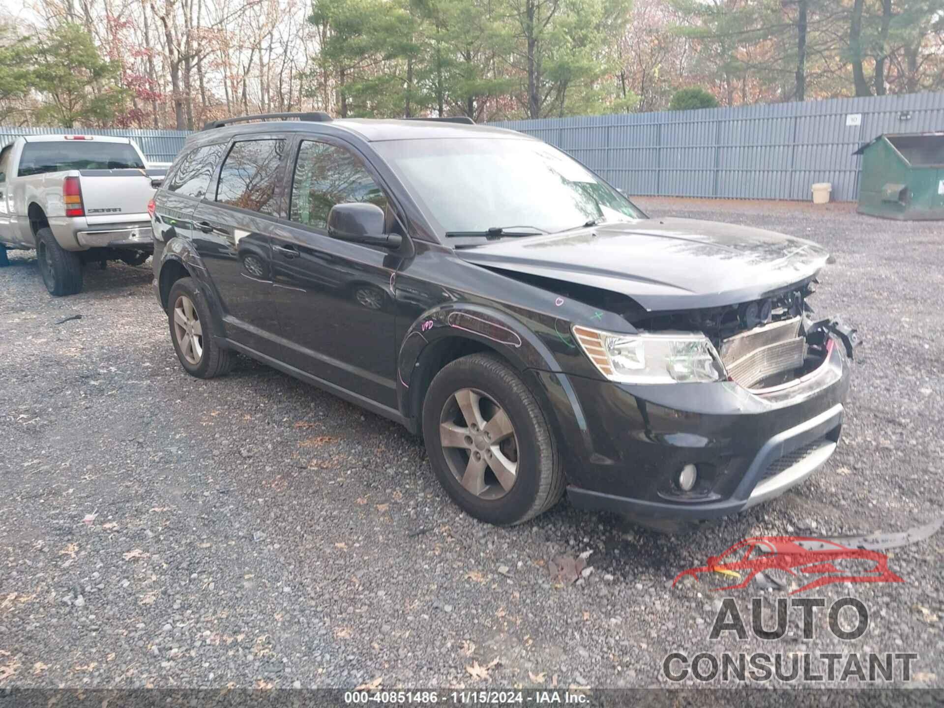 DODGE JOURNEY 2012 - 3C4PDDBG9CT397736