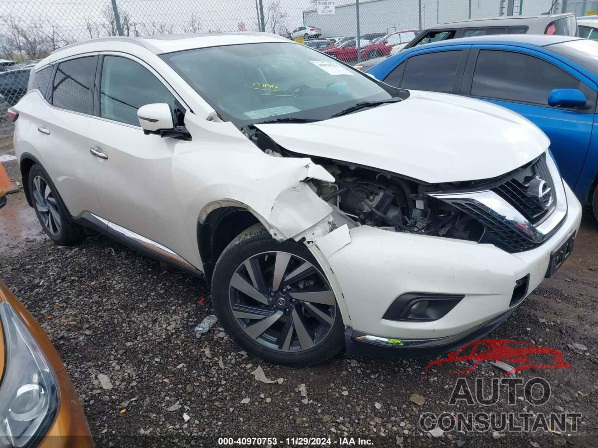 NISSAN MURANO 2017 - 5N1AZ2MHXHN168499