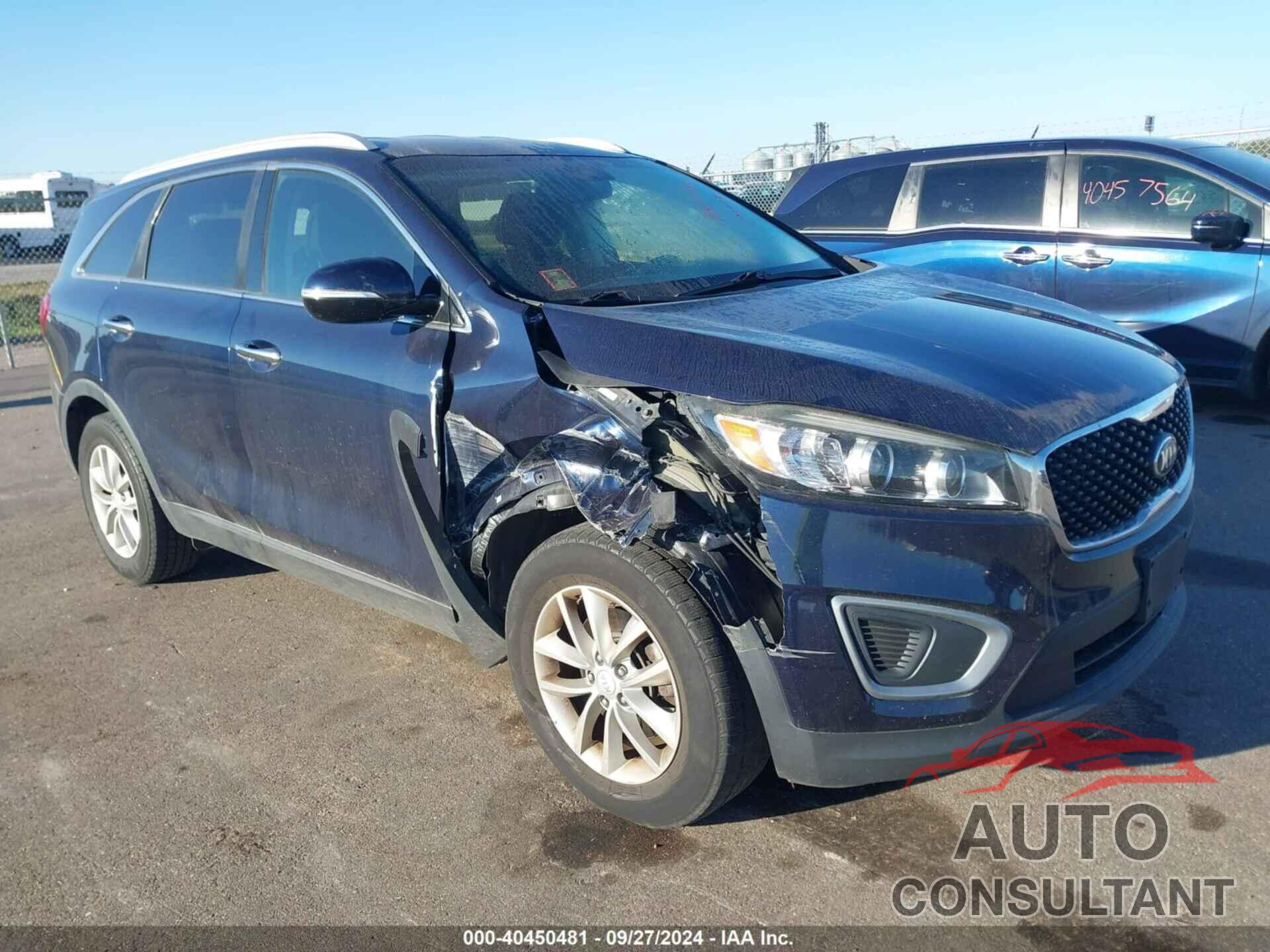KIA SORENTO 2016 - 5XYPG4A37GG123471
