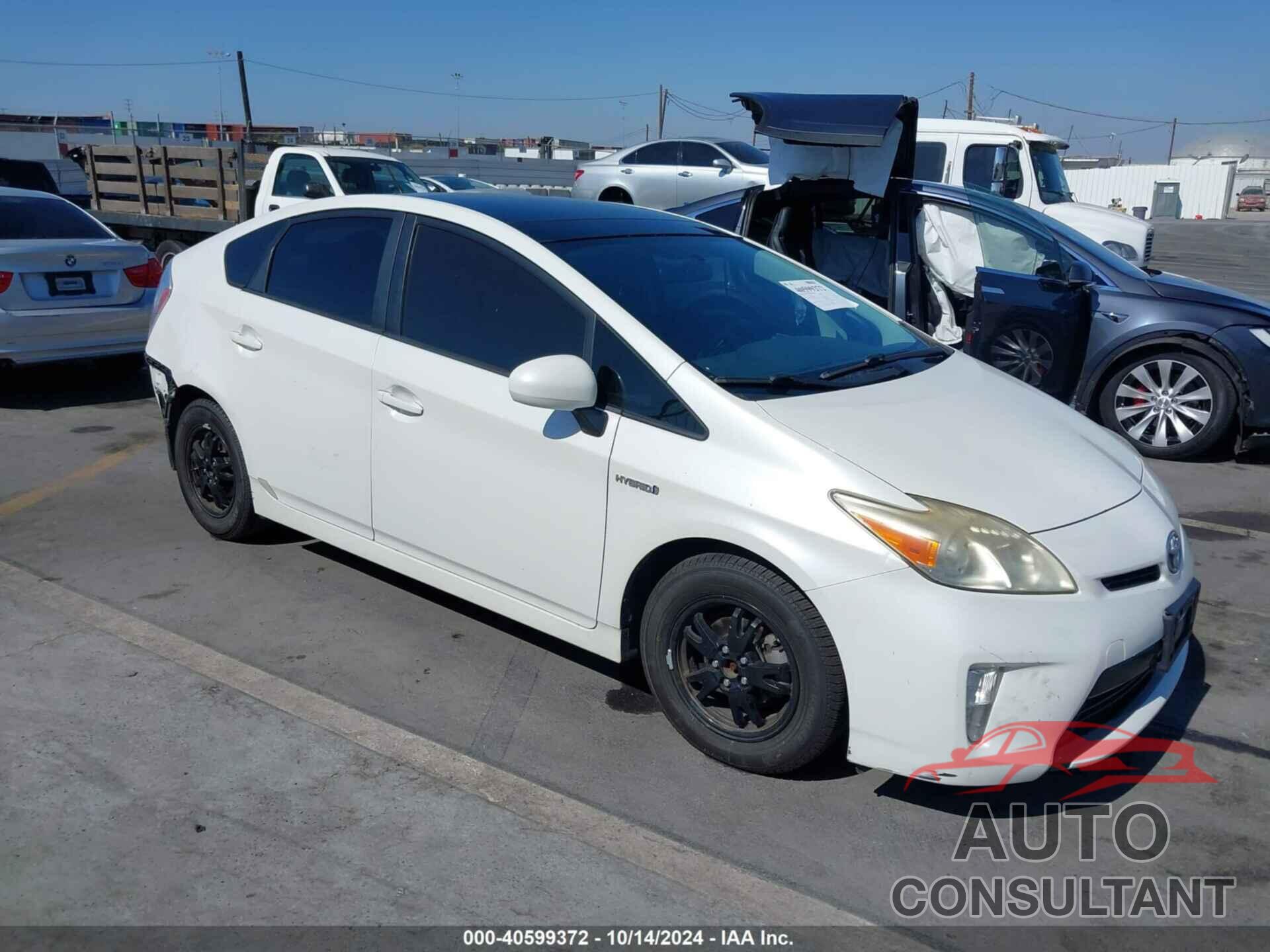 TOYOTA PRIUS 2012 - JTDKN3DU8C5436501