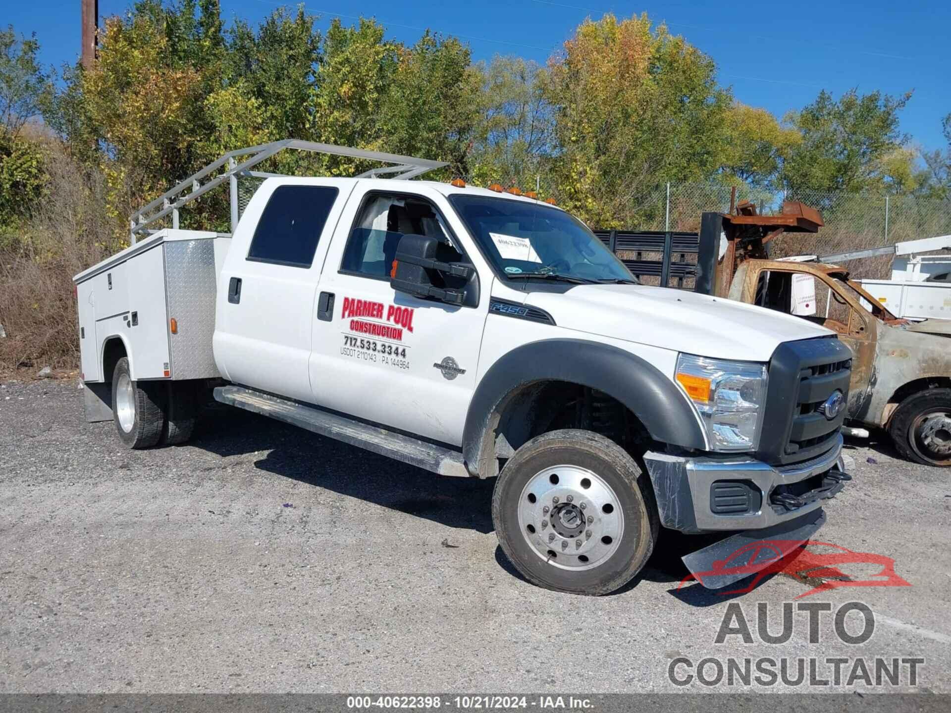 FORD F-450 CHASSIS 2016 - 1FD0W4HT5GEC09568