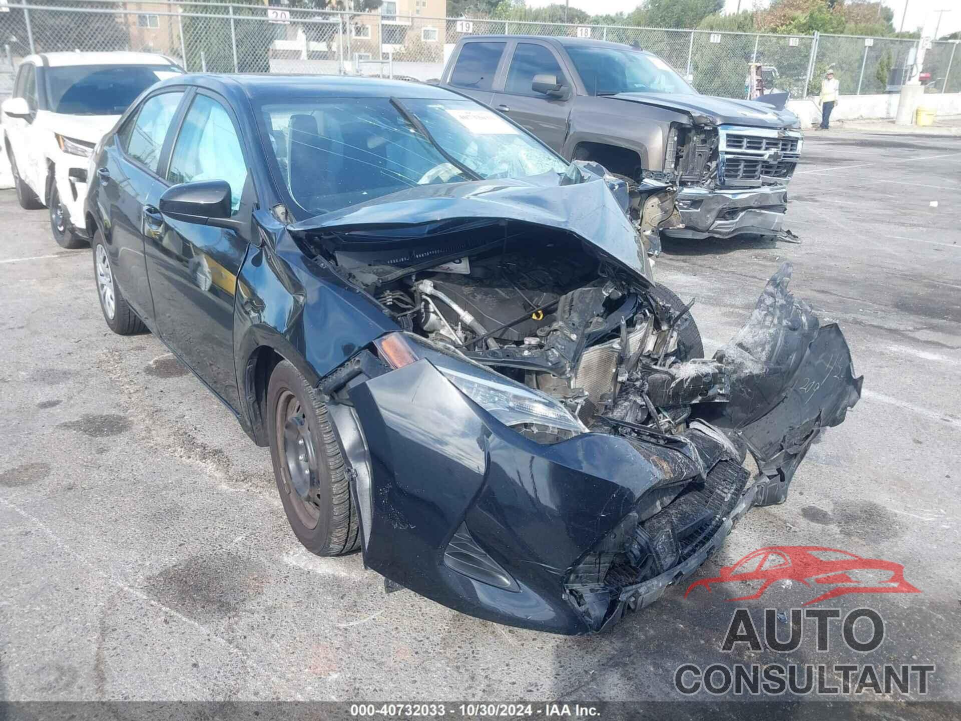 TOYOTA COROLLA 2019 - 5YFBURHE1KP925834