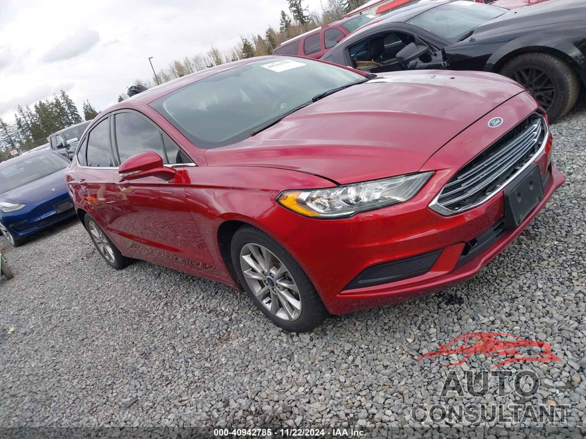 FORD FUSION 2017 - 3FA6P0HD9HR180898