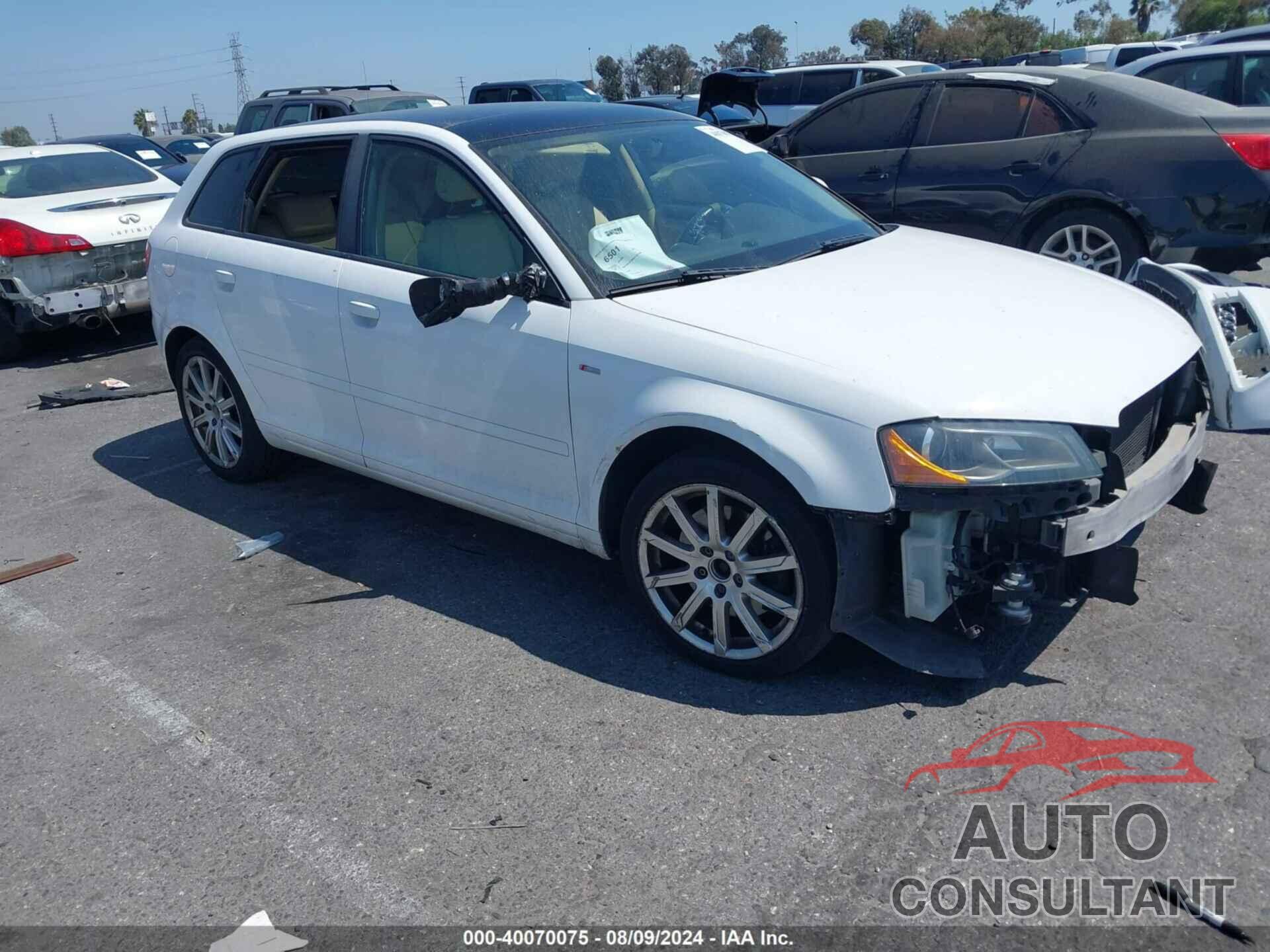 AUDI A3 2010 - WAUKEAFM9AA167508