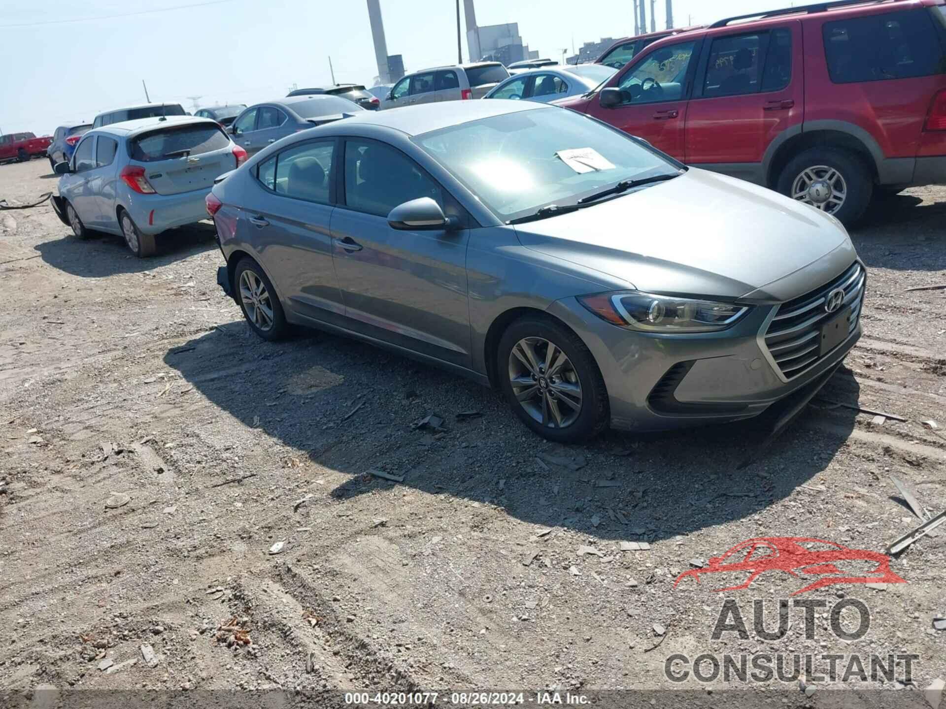 HYUNDAI ELANTRA 2017 - KMHD84LF9HU191936