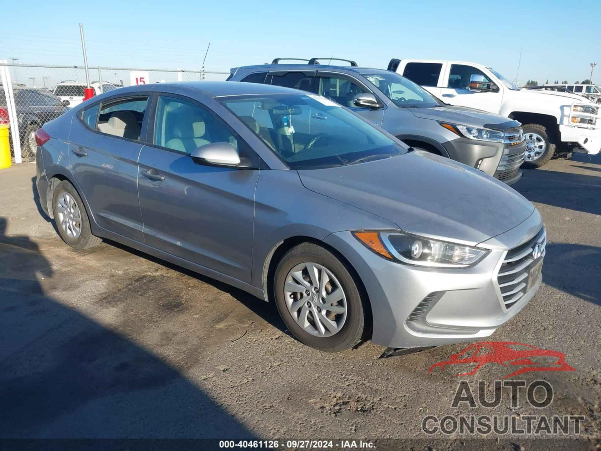 HYUNDAI ELANTRA 2017 - 5NPD74LF4HH093737