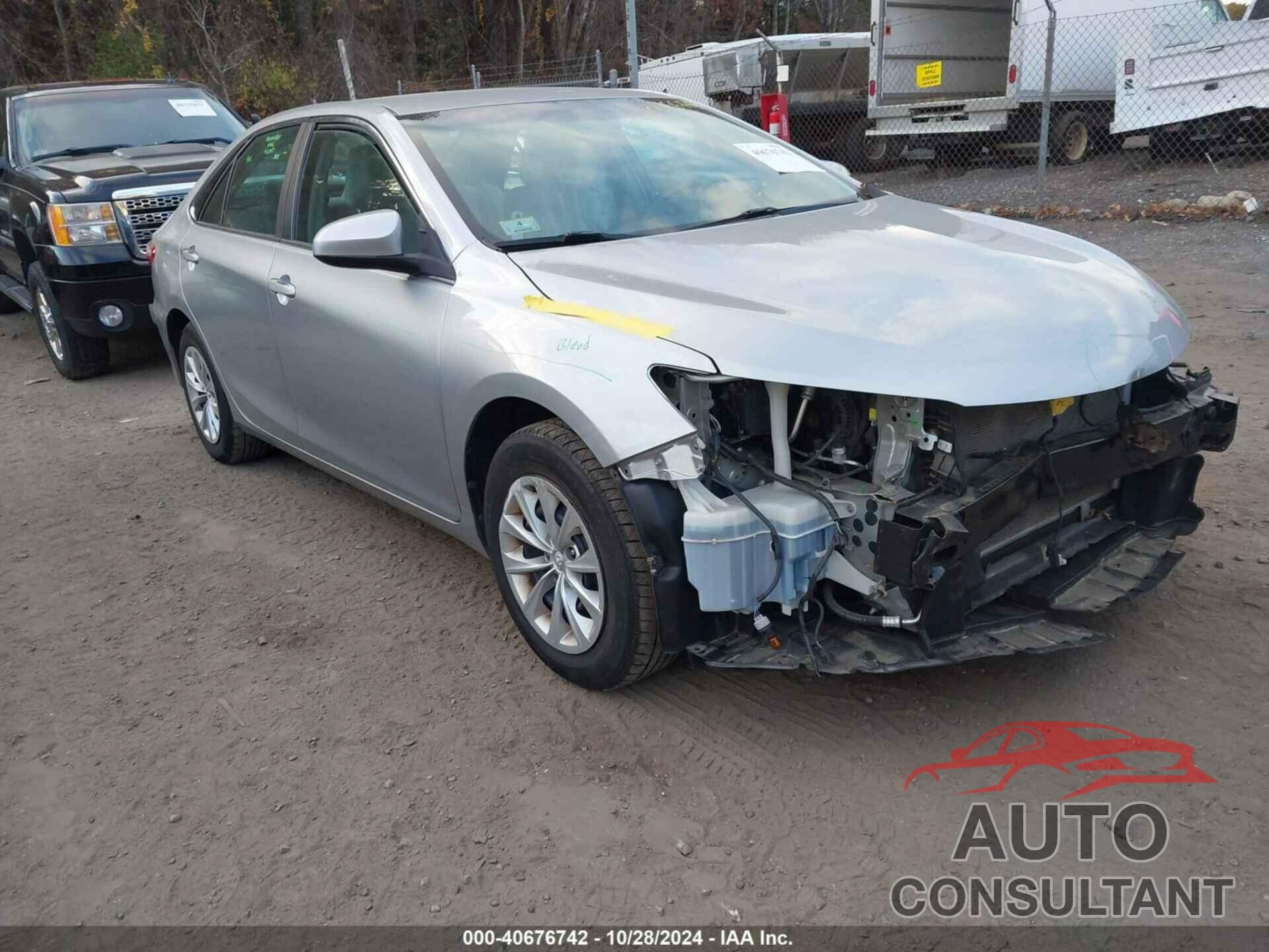 TOYOTA CAMRY 2016 - 4T4BF1FK0GR531354