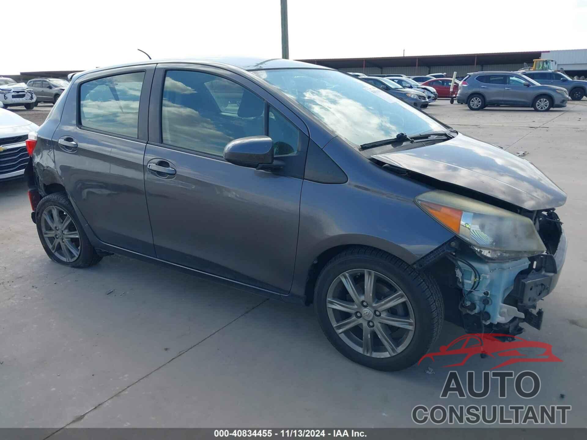 TOYOTA YARIS 2012 - JTDKTUD39CD503826