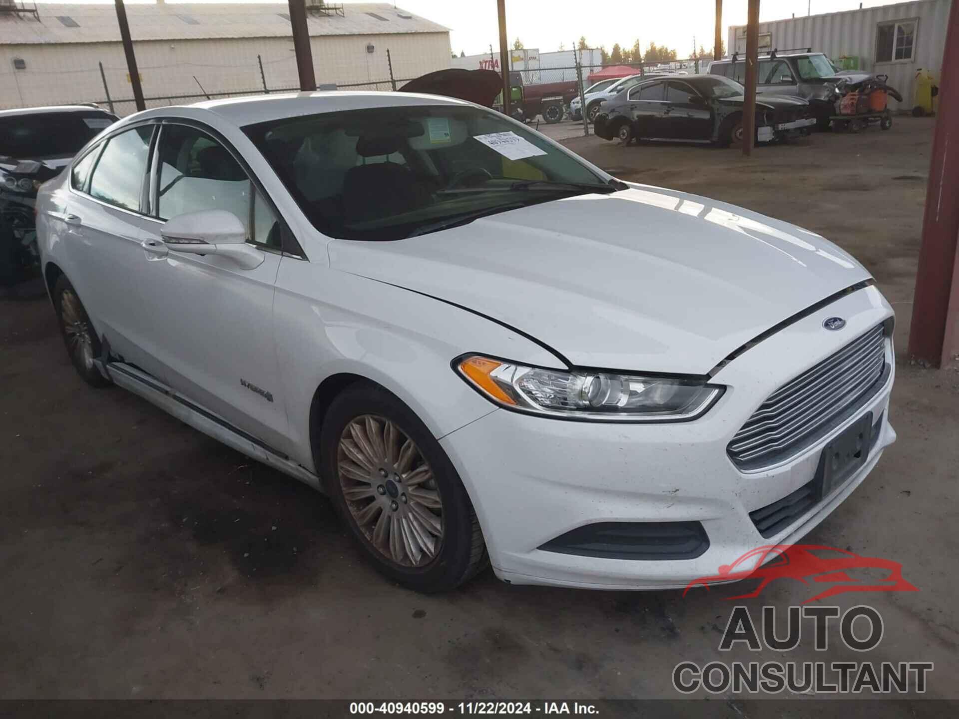 FORD FUSION HYBRID 2016 - 3FA6P0LU7GR283291