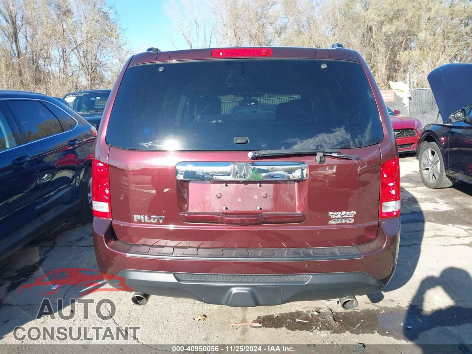 HONDA PILOT 2013 - 5FNYF4H76DB085590