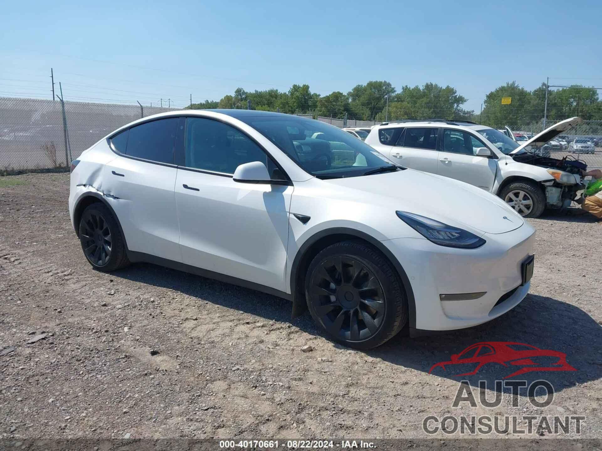 TESLA MODEL Y 2021 - 5YJYGDEE5MF209302