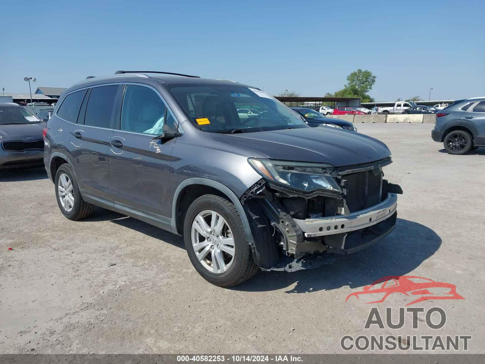 HONDA PILOT 2016 - 5FNYF5H13GB019911