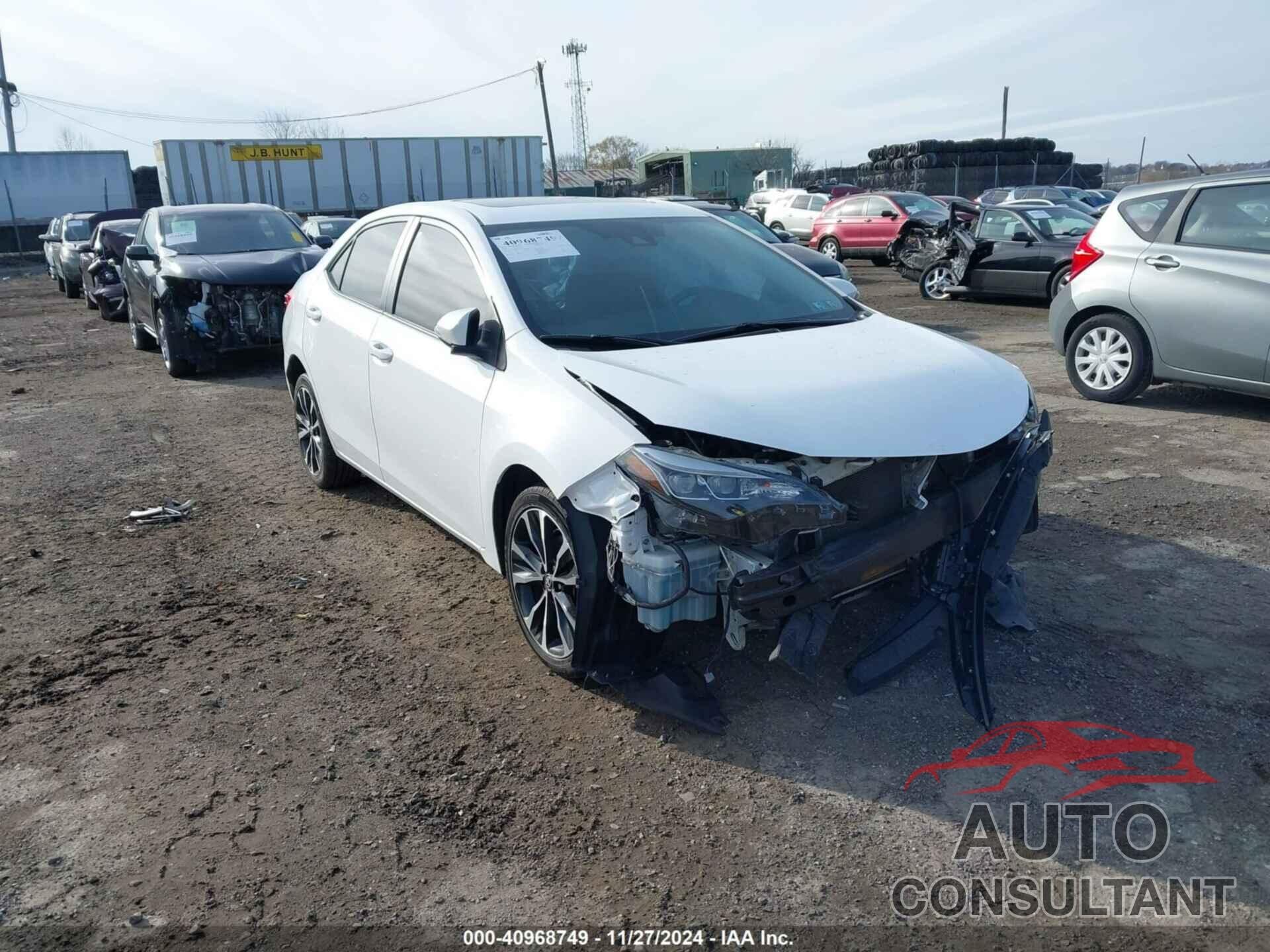 TOYOTA COROLLA 2019 - 2T1BURHE8KC164462