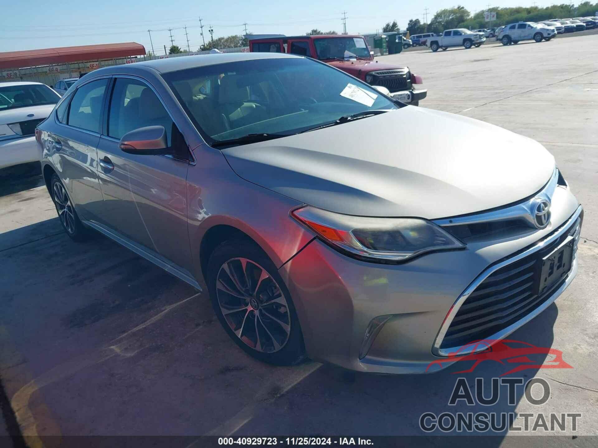 TOYOTA AVALON 2016 - 4T1BK1EB7GU225453