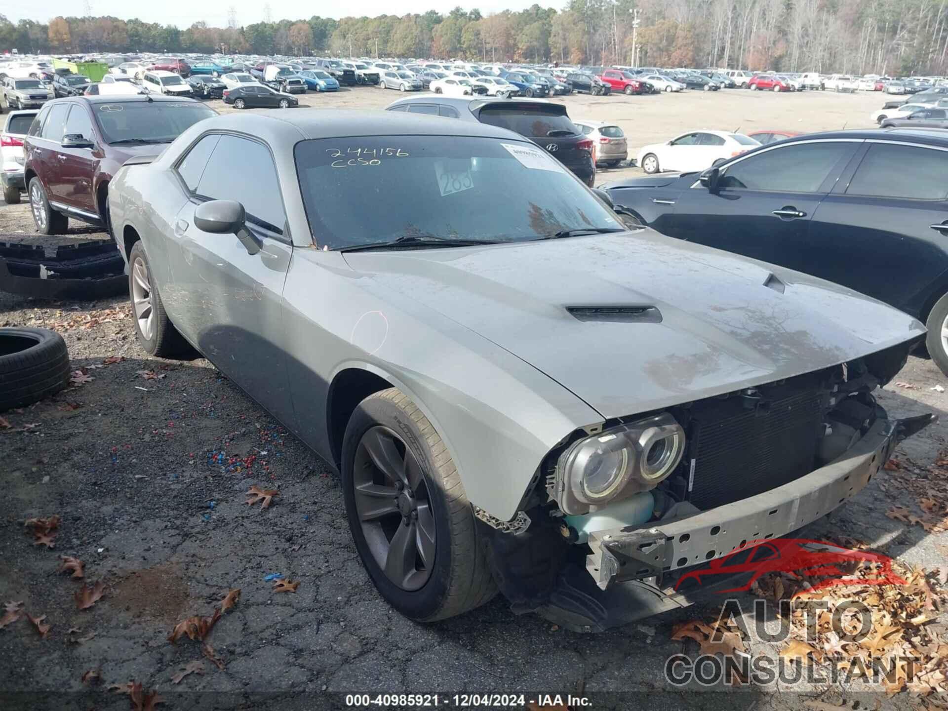 DODGE CHALLENGER 2019 - 2C3CDZAG6KH674027