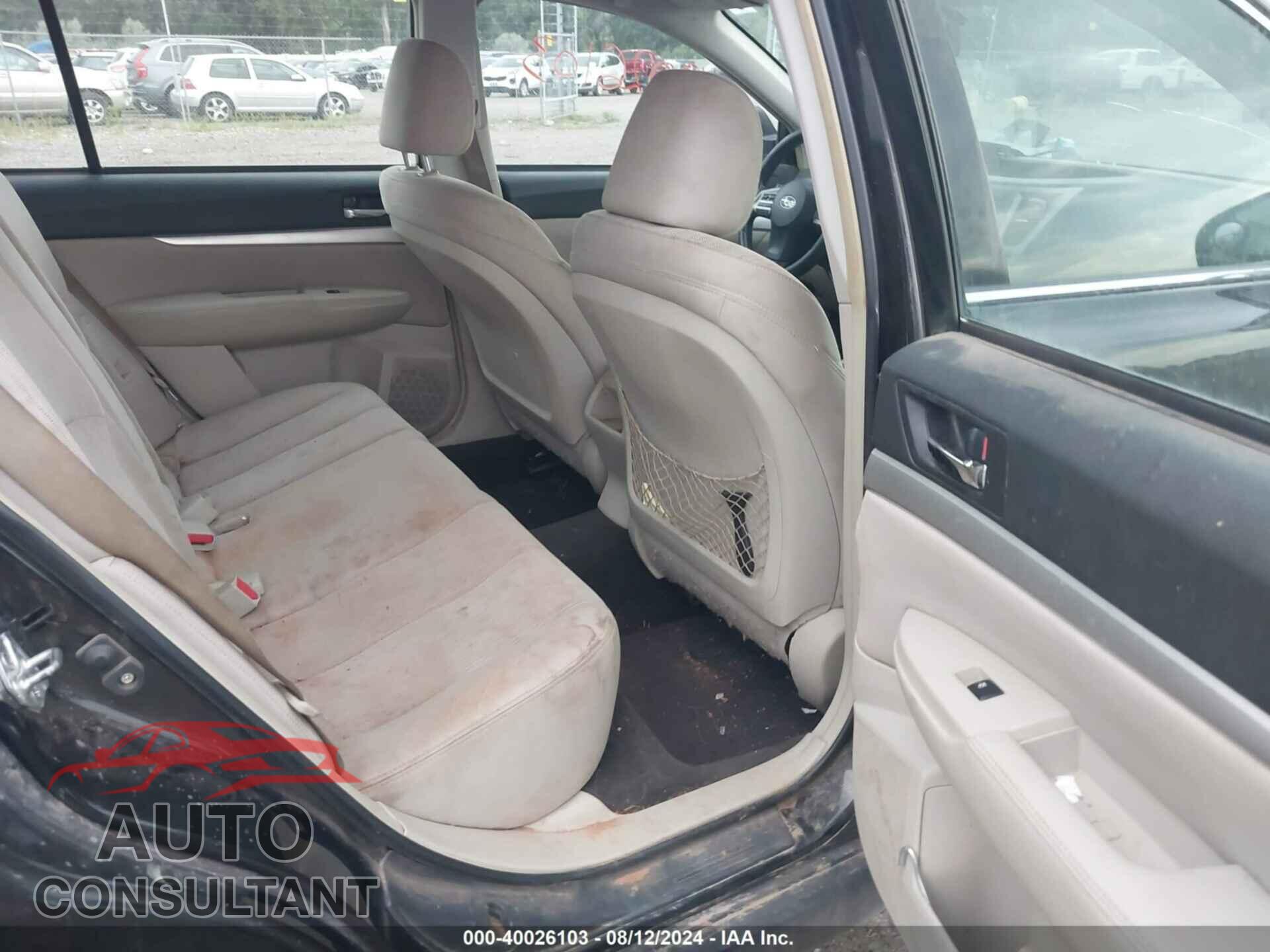 SUBARU OUTBACK 2013 - 4S4BRBACXD1304709