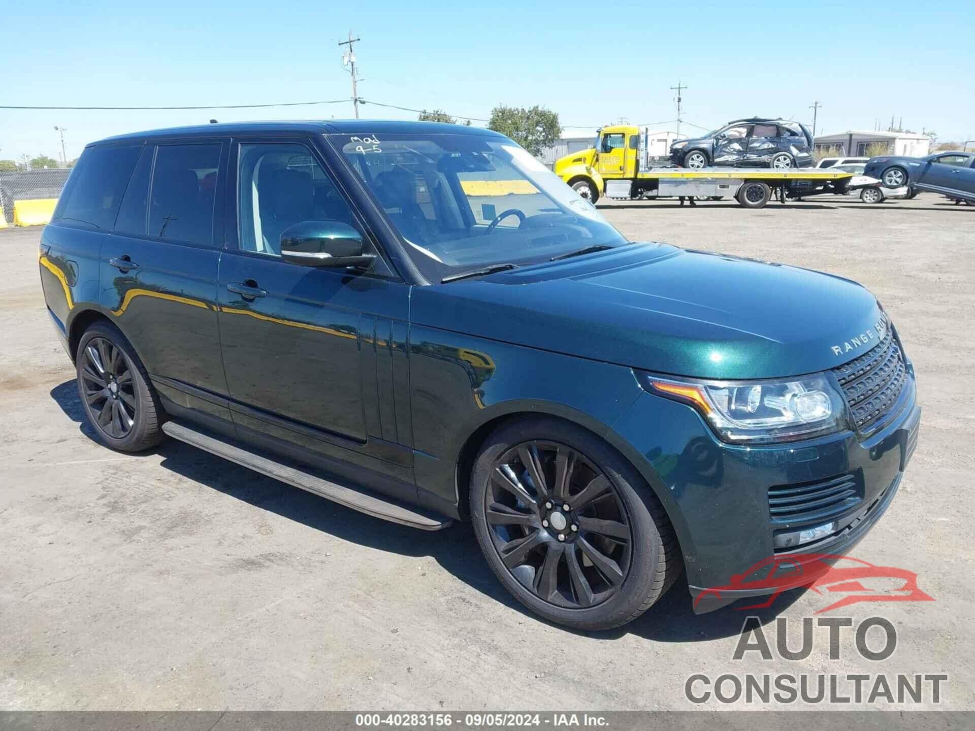 LAND ROVER RANGE ROVER 2016 - SALGS2EFXGA279536