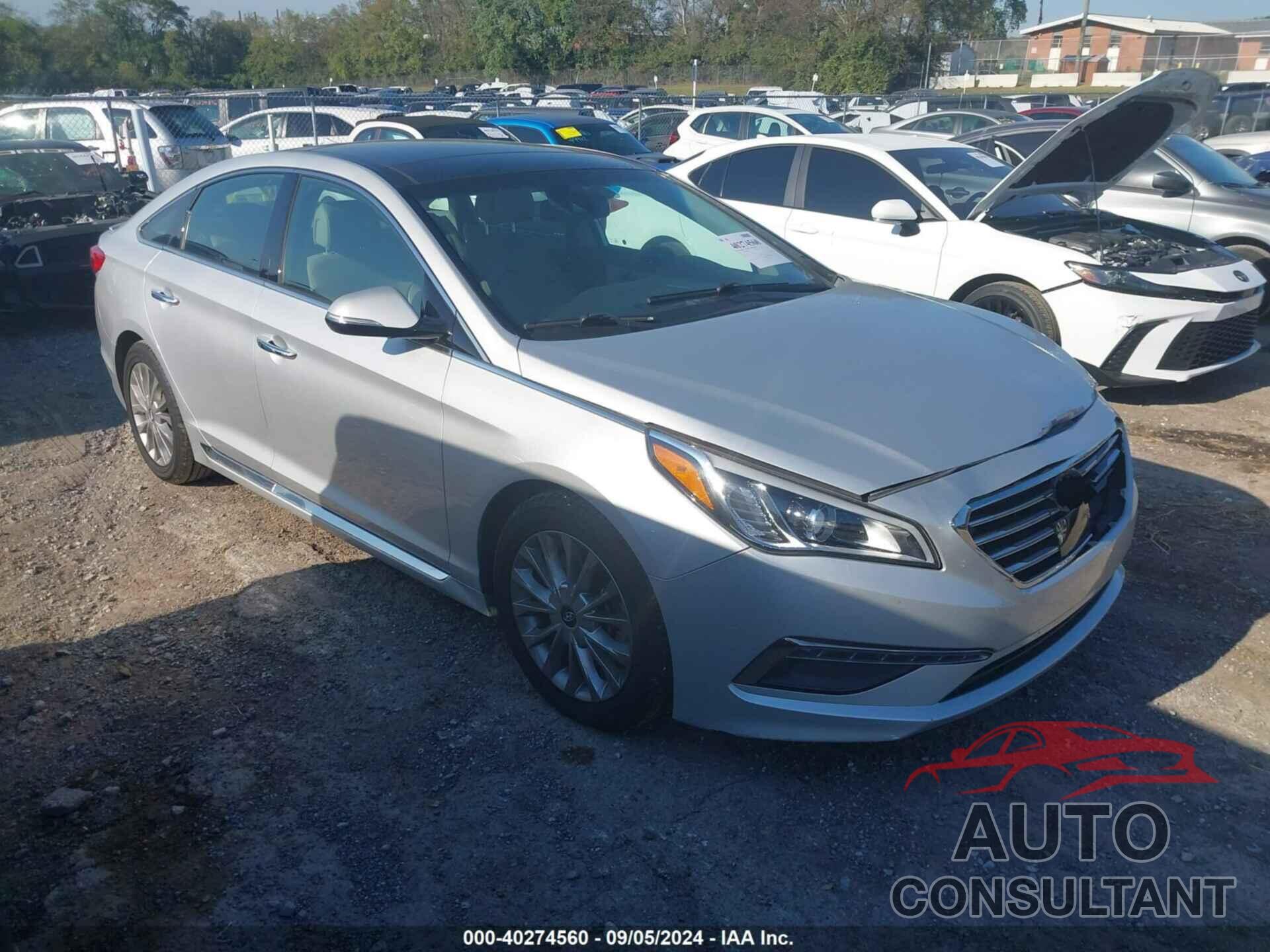HYUNDAI SONATA 2015 - 5NPE34AF7FH036156