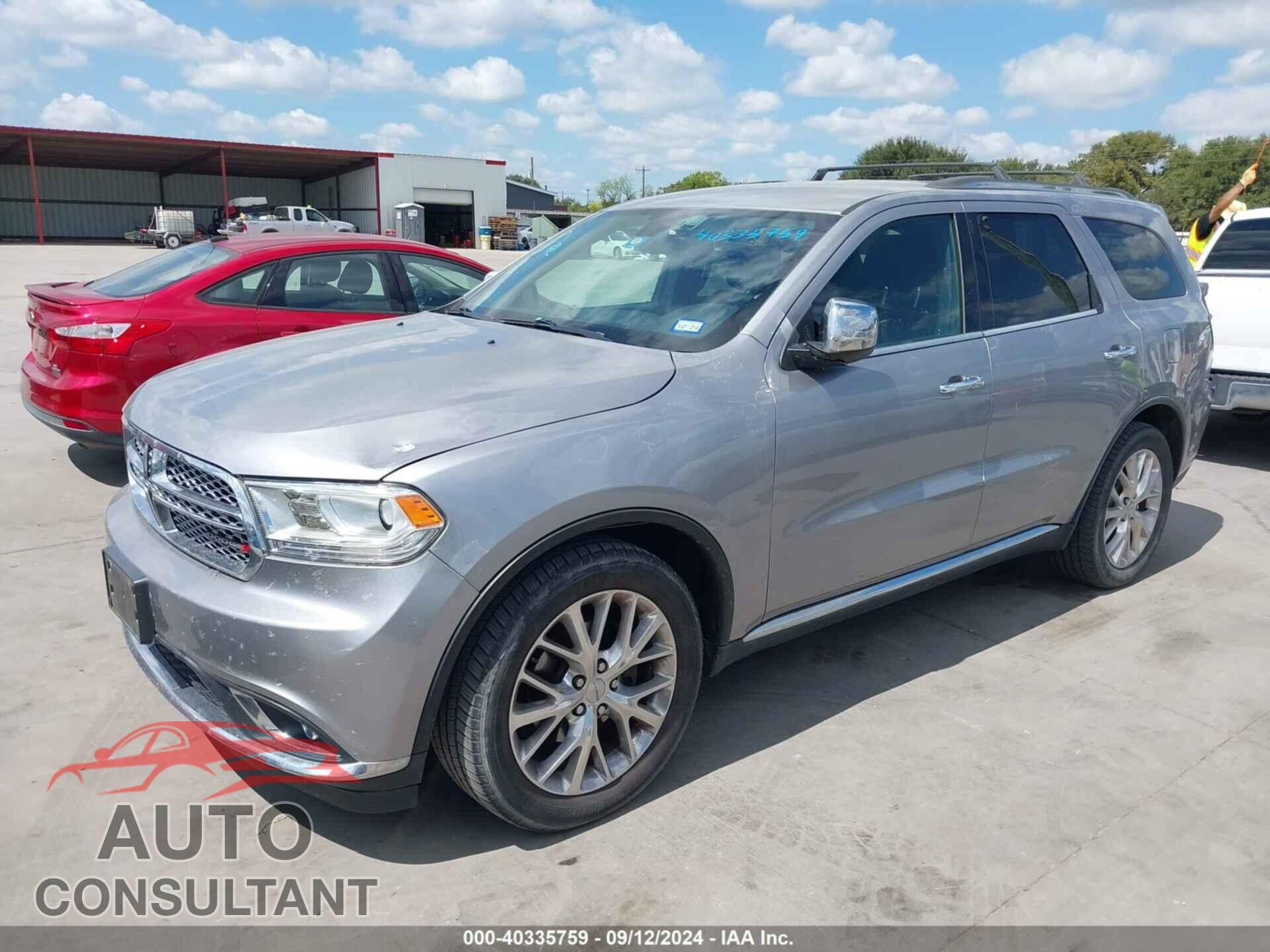 DODGE DURANGO 2017 - 1C4RDHAG8HC619199