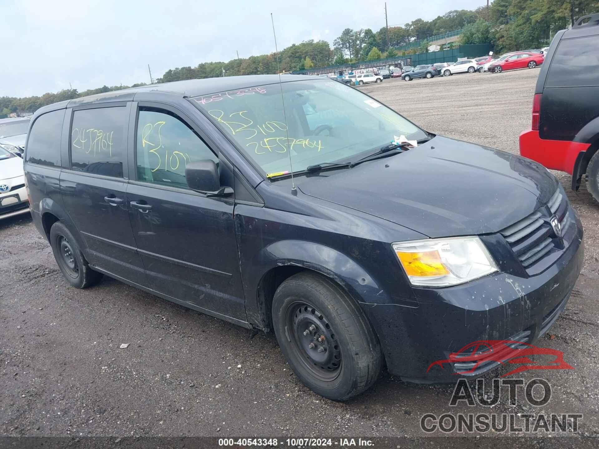 DODGE GRAND CARAVAN 2010 - 2D4RN4DE1AR402836