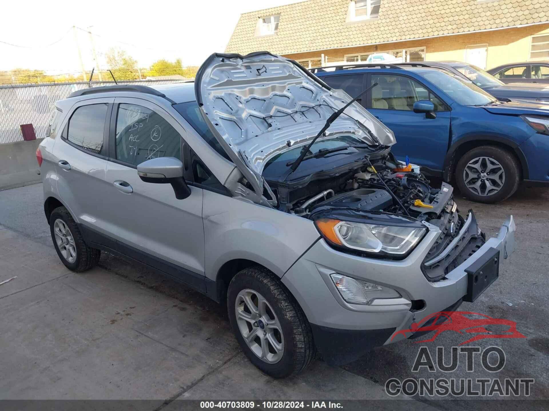 FORD ECOSPORT 2020 - MAJ6S3GL9LC336423