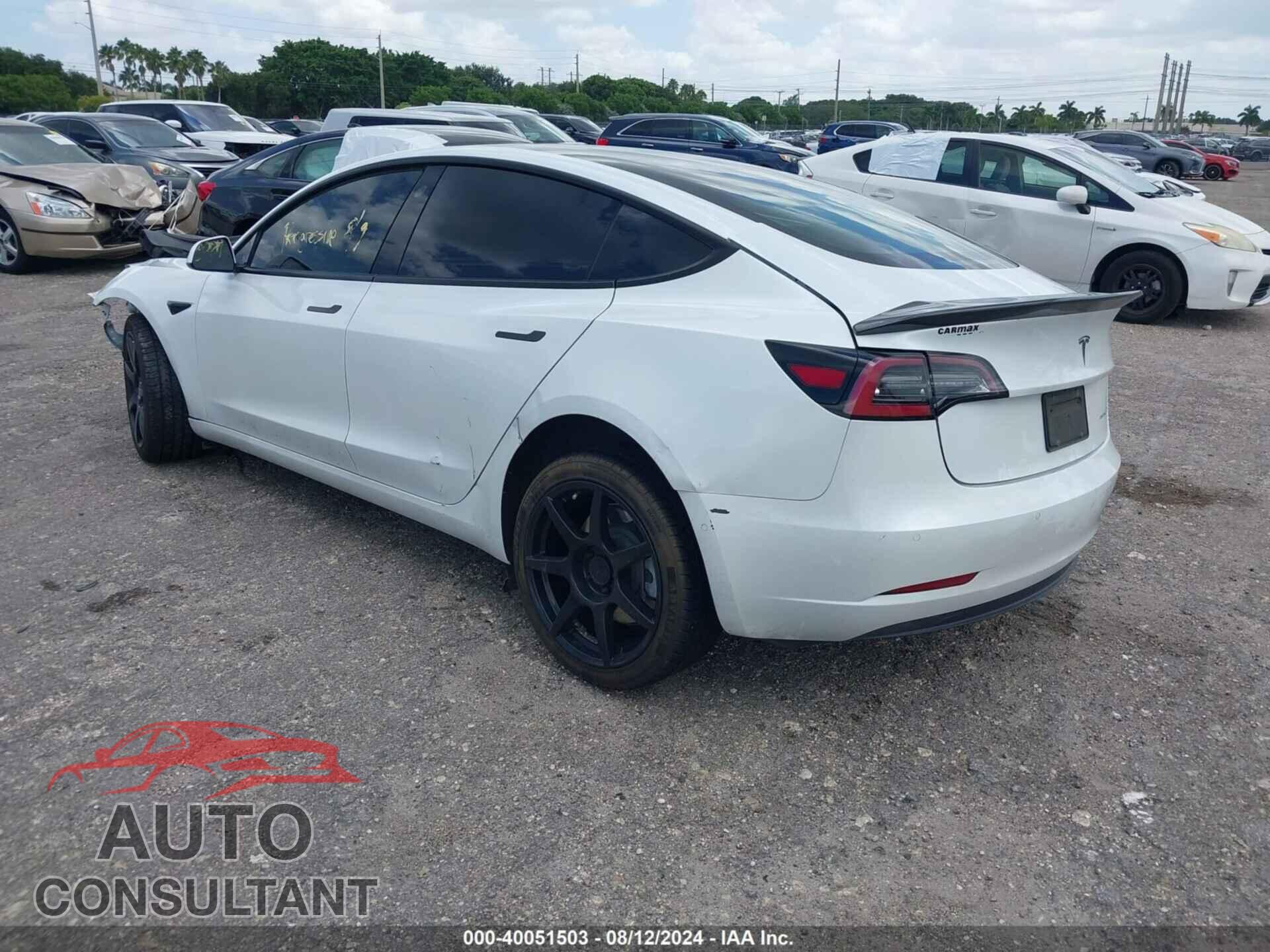TESLA MODEL 3 2021 - 5YJ3E1EB8MF872819