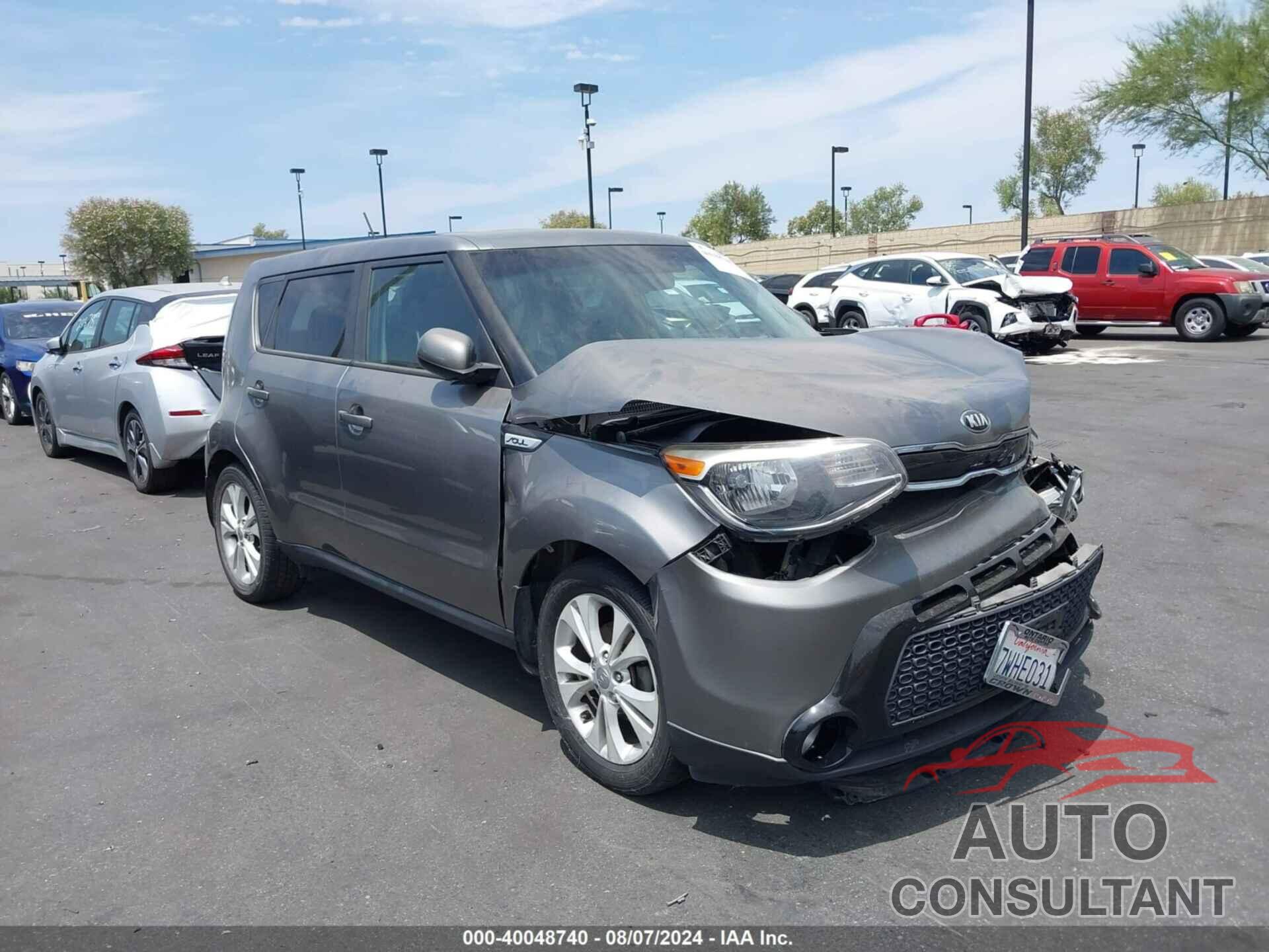 KIA SOUL 2016 - KNDJP3A52G7348153