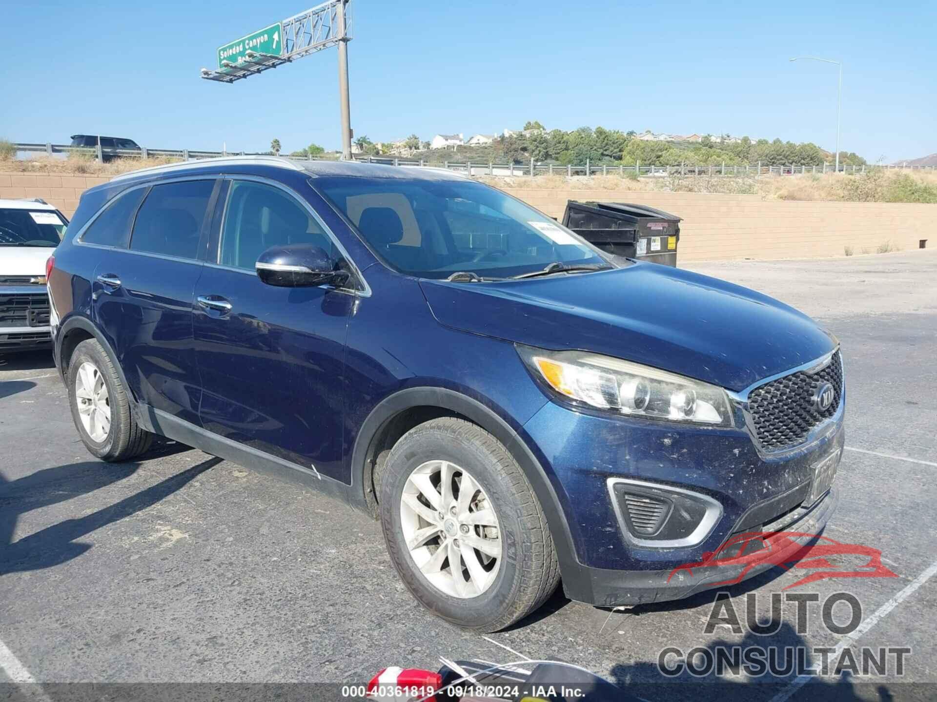 KIA SORENTO 2016 - 5XYPG4A5XGG012186