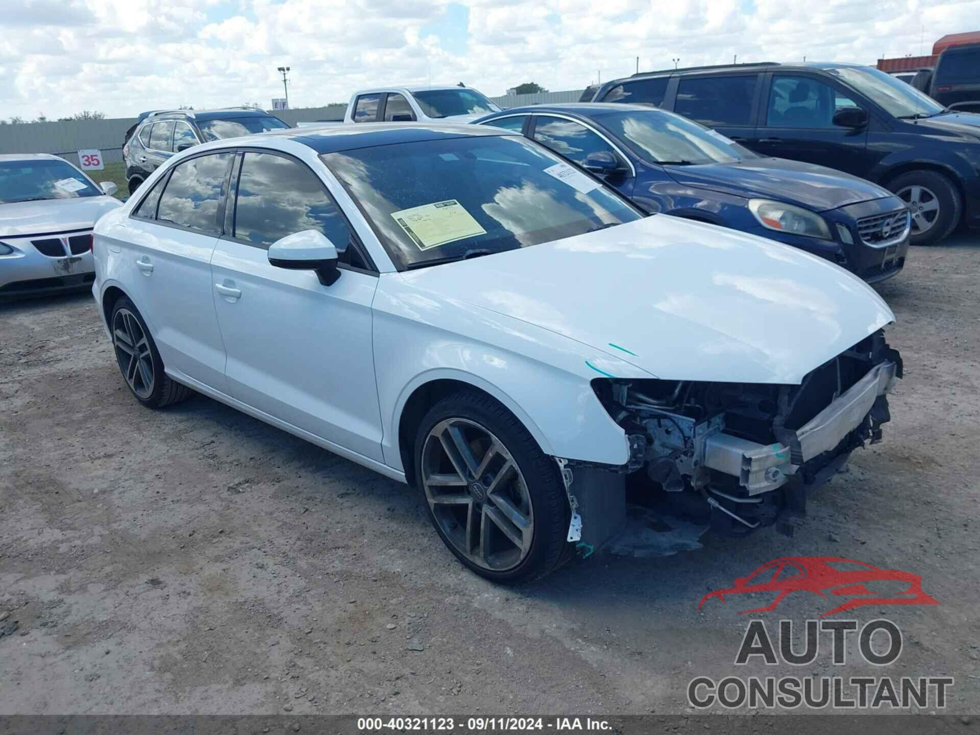 AUDI A3 2017 - WAUAUGFF0H1044693