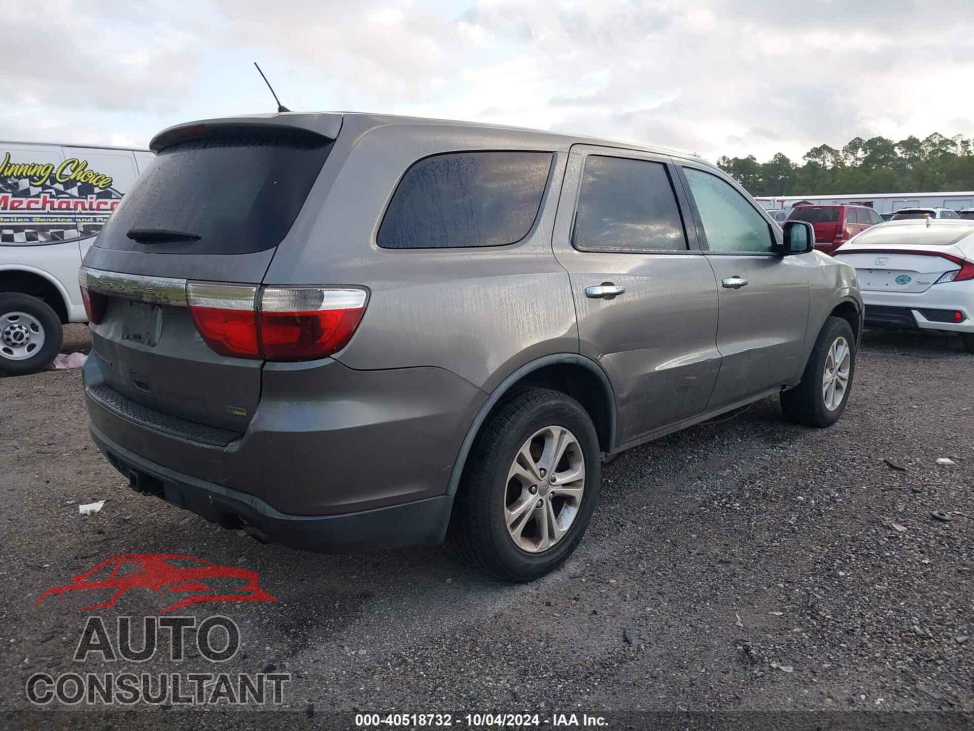 DODGE DURANGO 2011 - 1D4RD2GG1BC742101