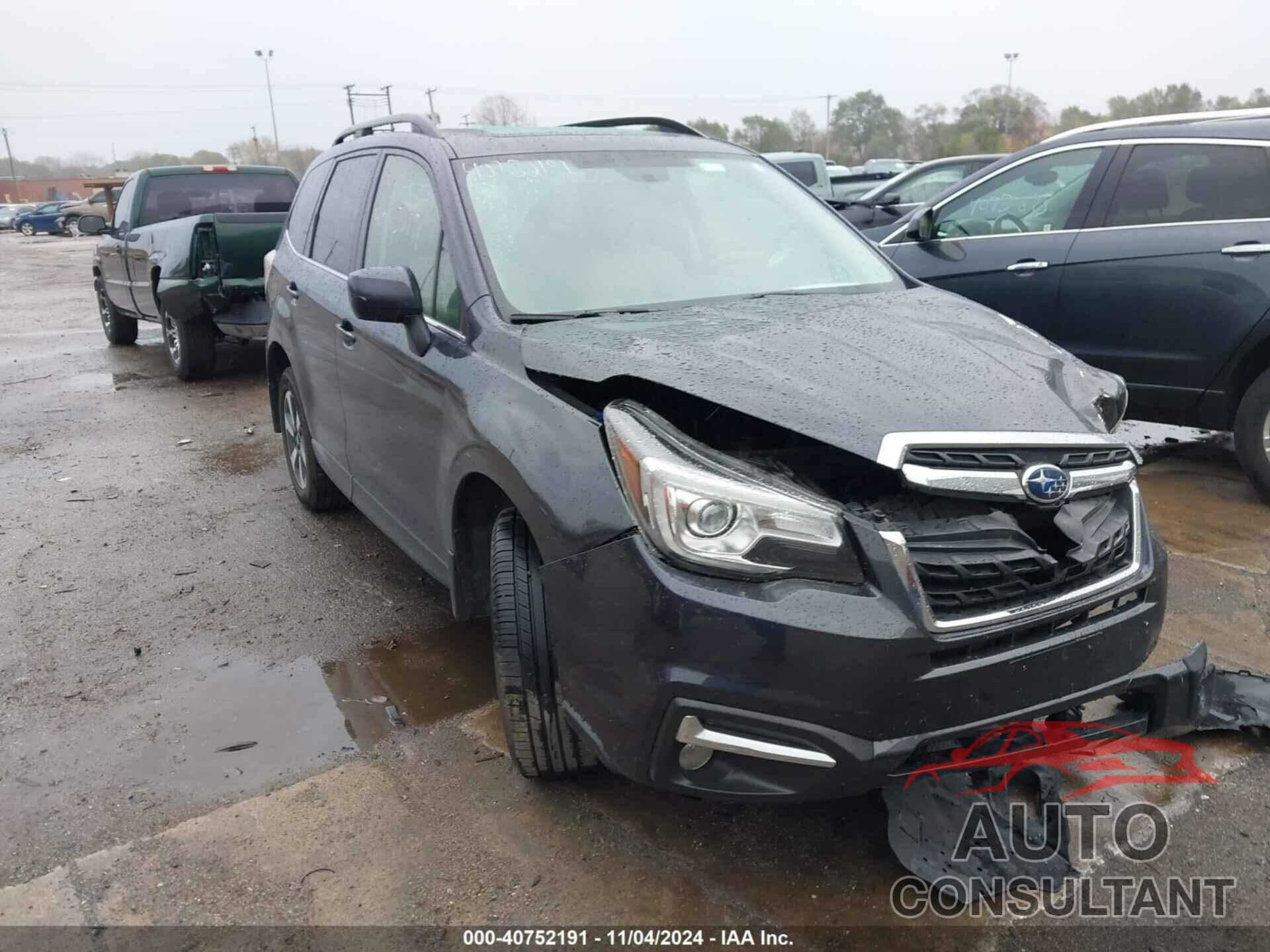 SUBARU FORESTER 2018 - JF2SJARC1JH400078