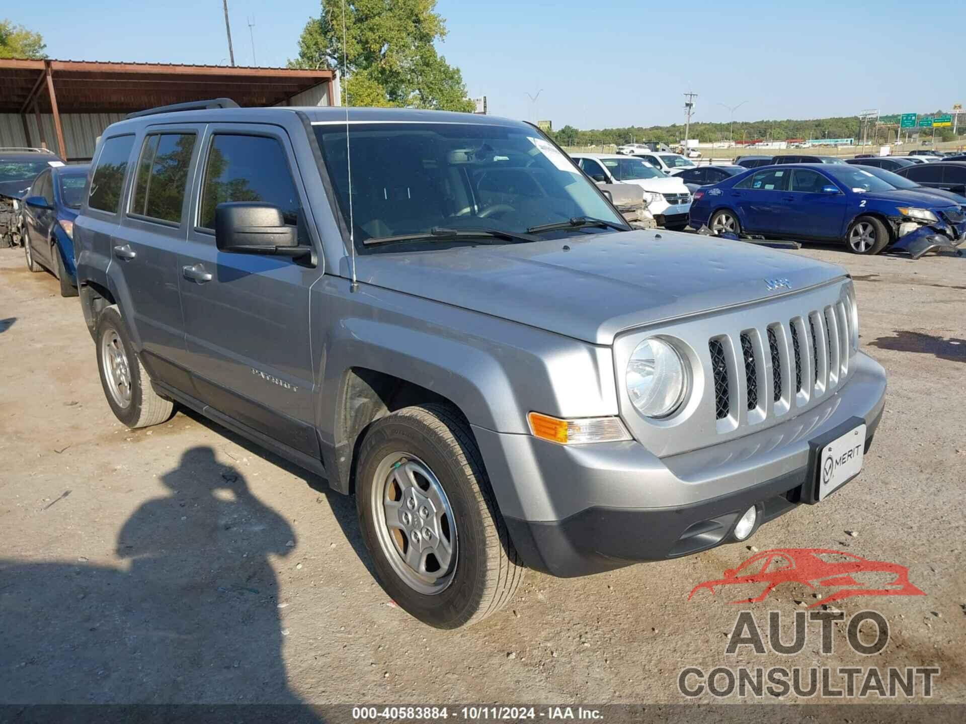 JEEP PATRIOT 2017 - 1C4NJRBB1HD144828