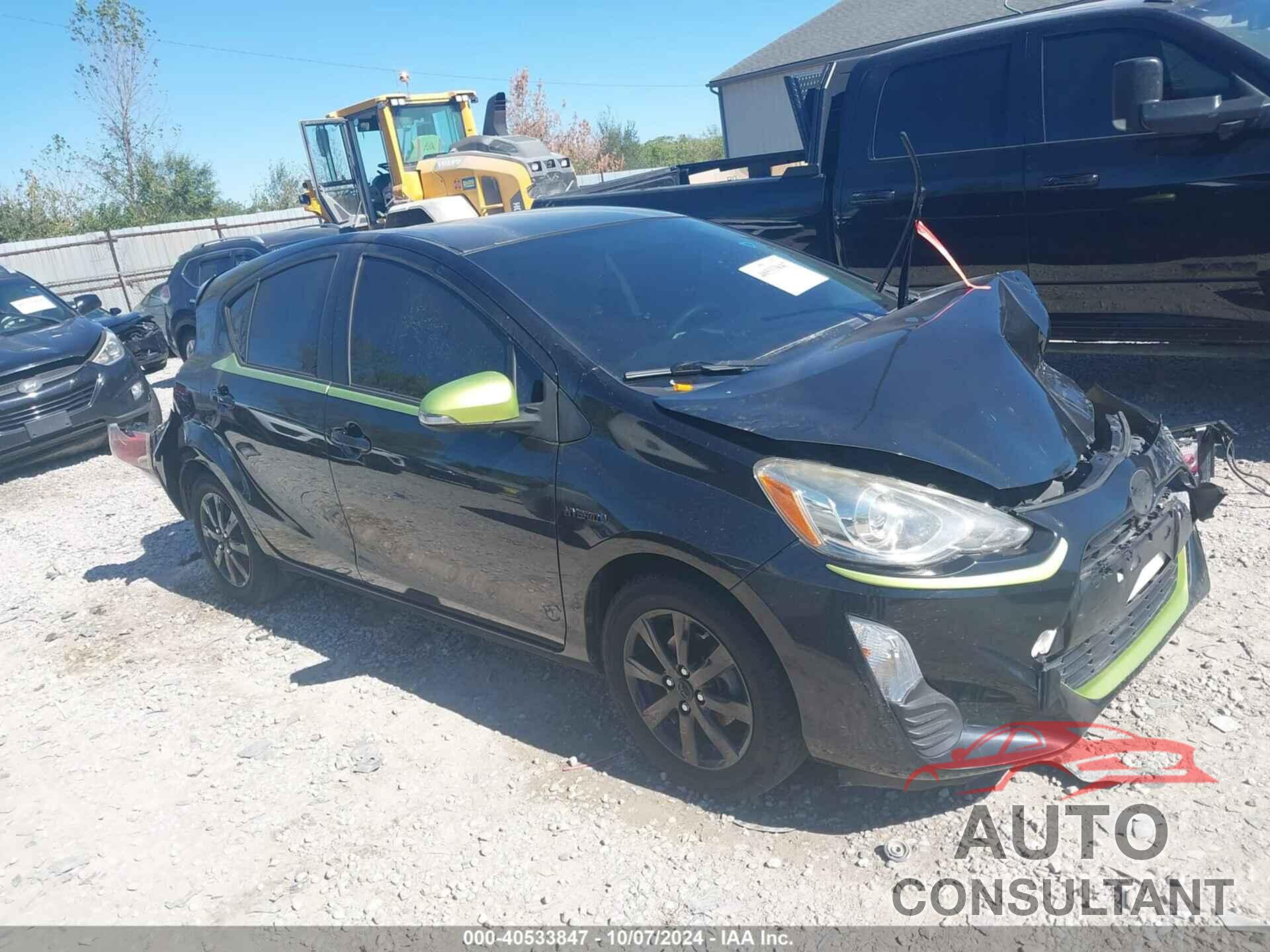 TOYOTA PRIUS C 2016 - JTDKDTB34G1118241